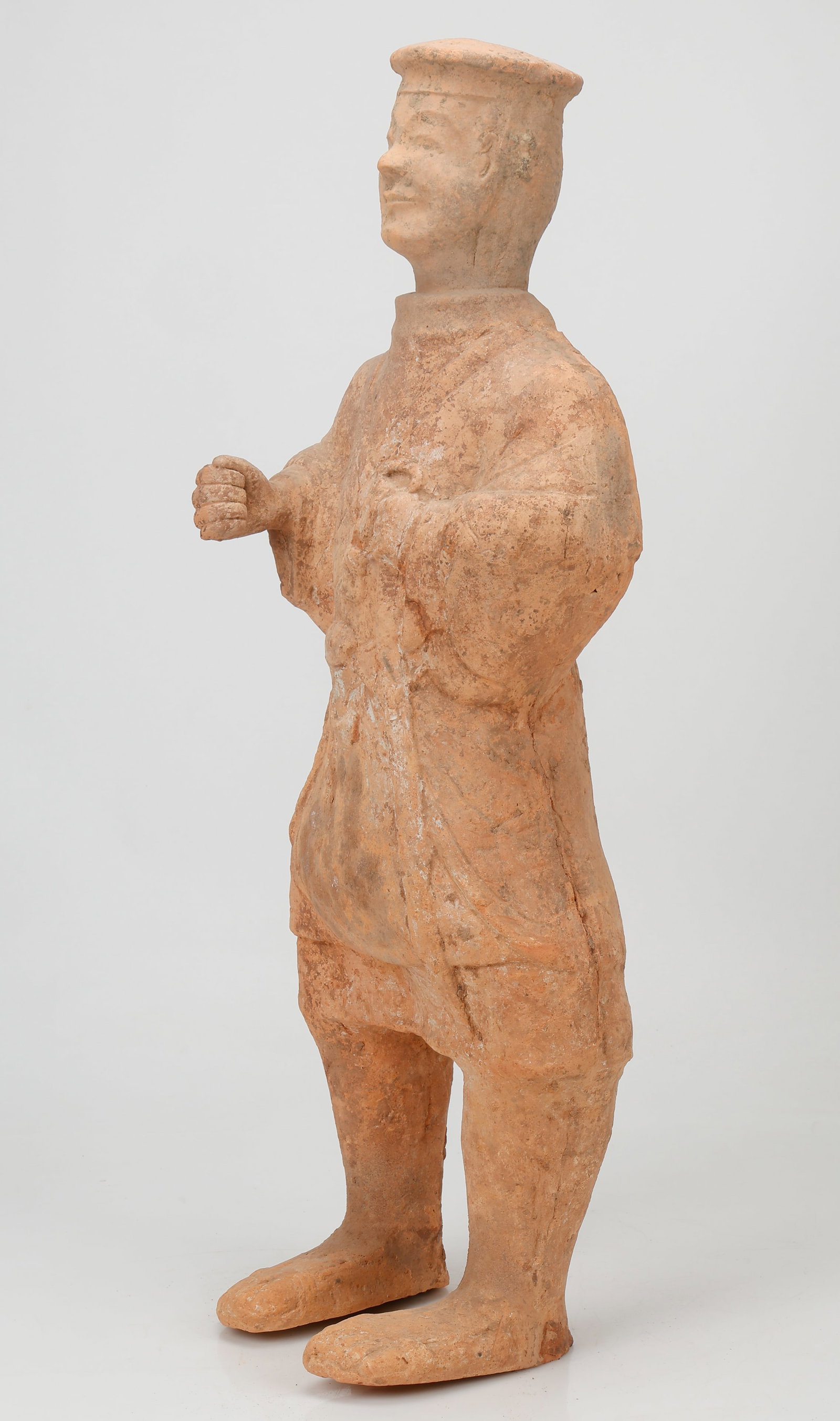 Chinese Terrcotta Tomb Figure, Han Dynasty (202 BCE - 220 CE) (1 of 5)