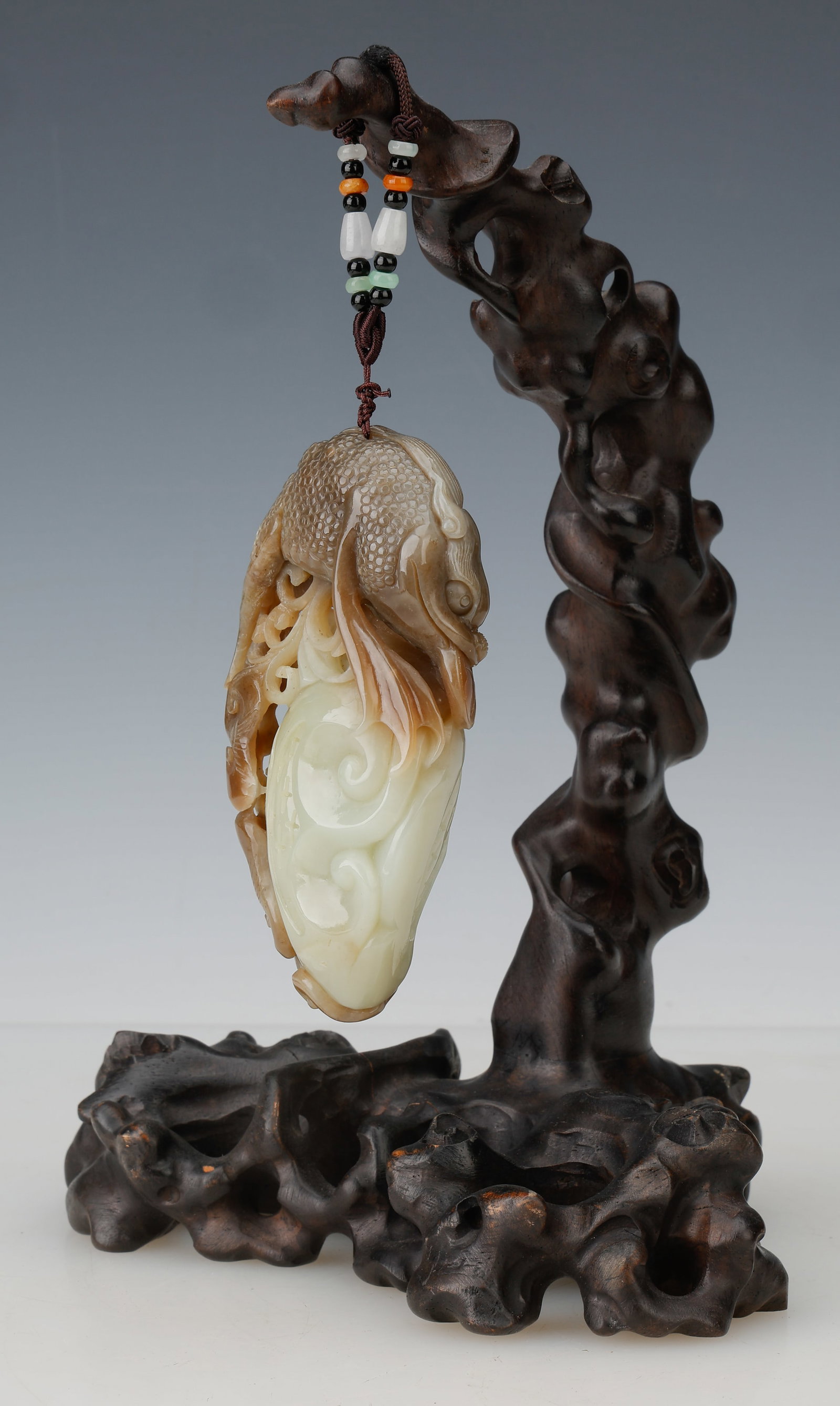 Chinese Nephrite Jade Carving On Stand (1 of 6)