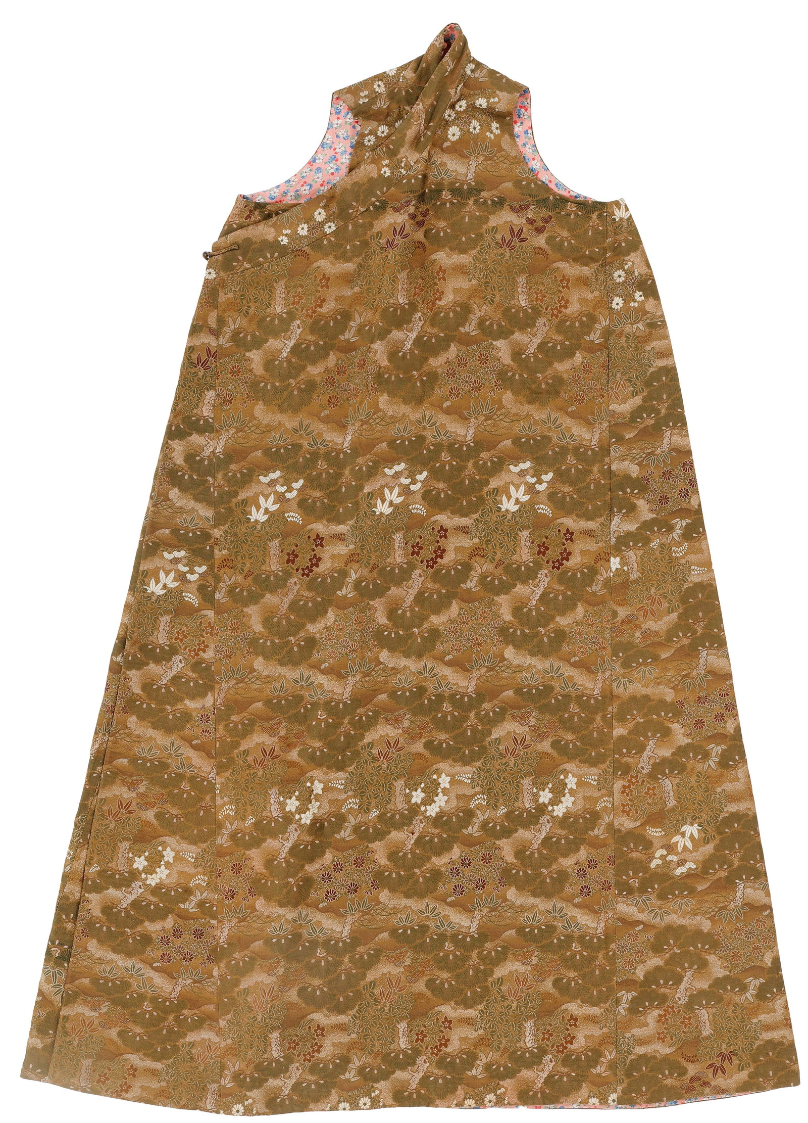 Tibetan Silk Brocade Matrimonial Dress (1 of 3)