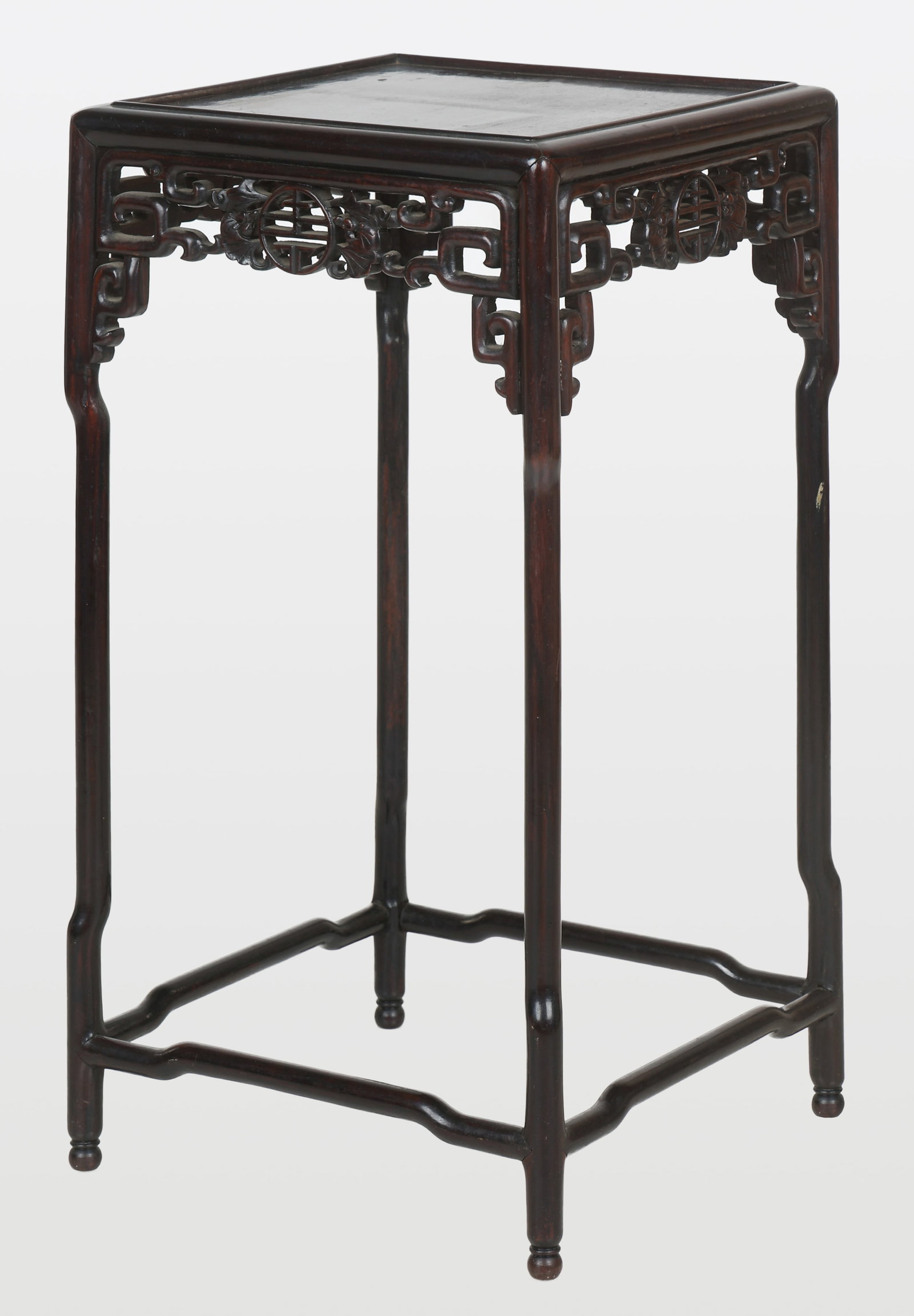 Chinese Hardwood (Probably Zitan) Side Table / Stand, Republic Period Or Earlier (1 of 8)