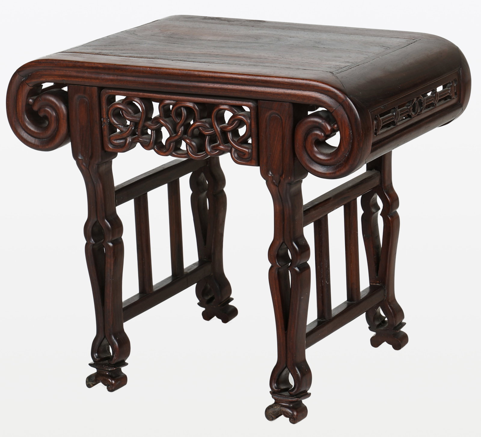 Rare Chinese Rosewood Side Table, 19th century (1 of 7)