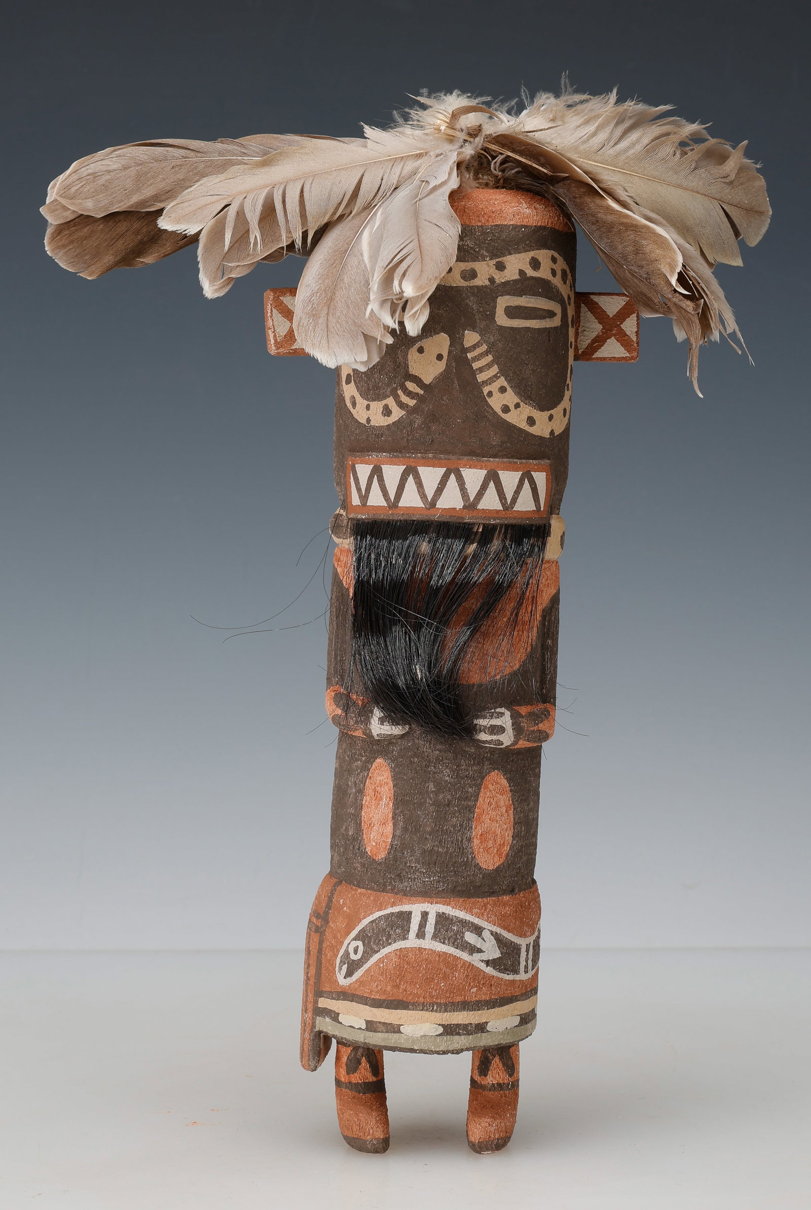 Manfred Susunkewa (Hopi, b.1940) Hilili Kachina, H: 11" (1 of 5)