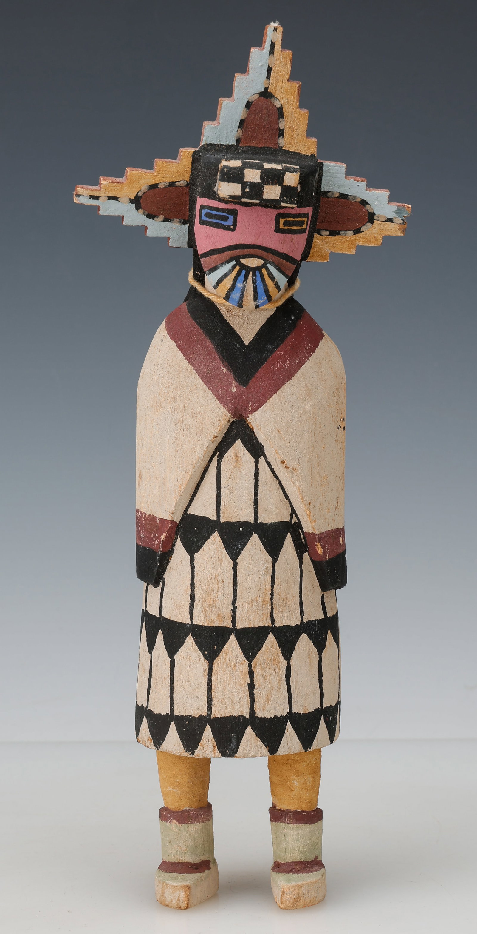 Hopi Hemis Kachina Doll, Circa 1930s-1950, H:12" (1 of 5)