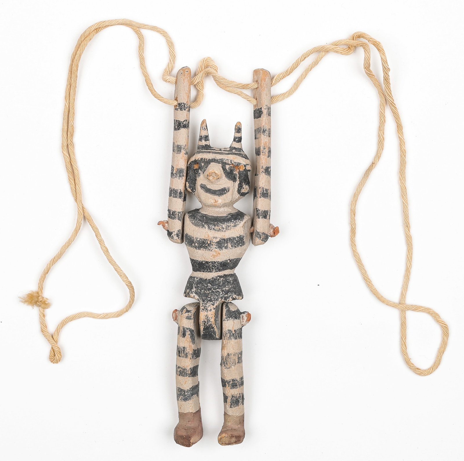 Hopi Kachina Puppet Paiyakyamu or Hano Chuku, H:5" (1 of 3)