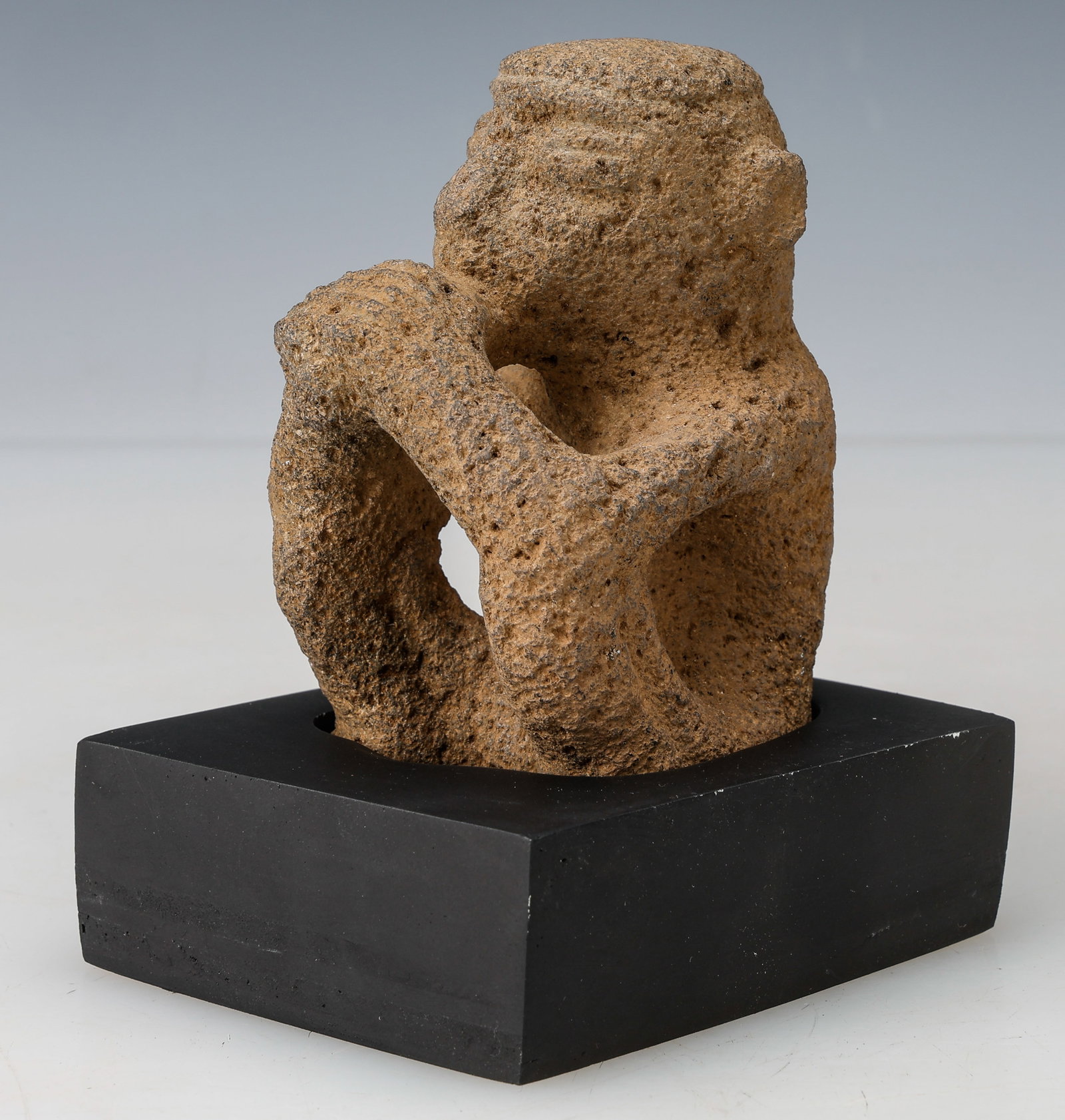Pre-Columbian "Sukia" Shaman Stone Figure, Atlantic Watershed Region, H: 4" (1 of 5)