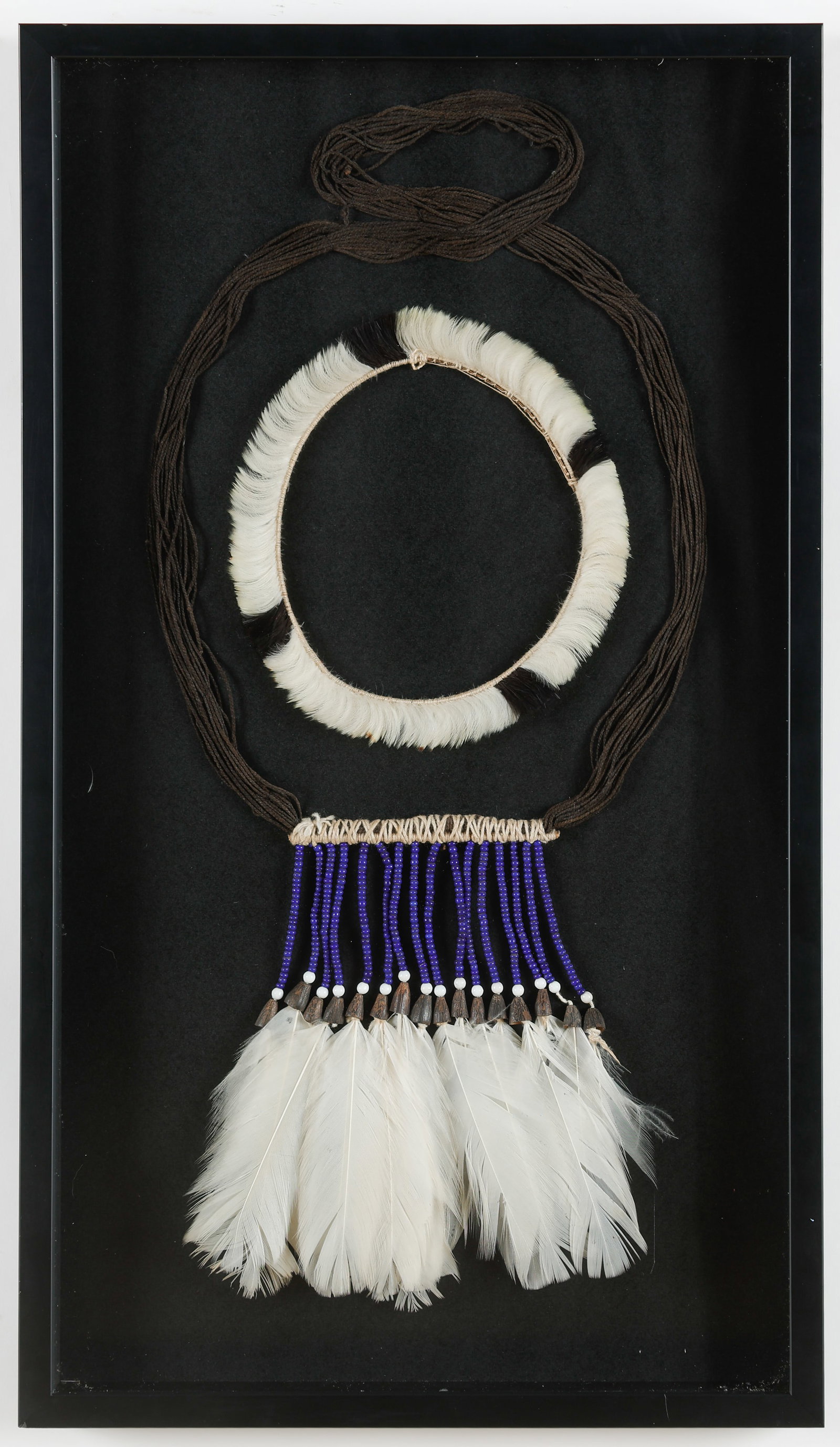 Amazonian Feather Ornament Assemblage, L:23.5" (1 of 2)