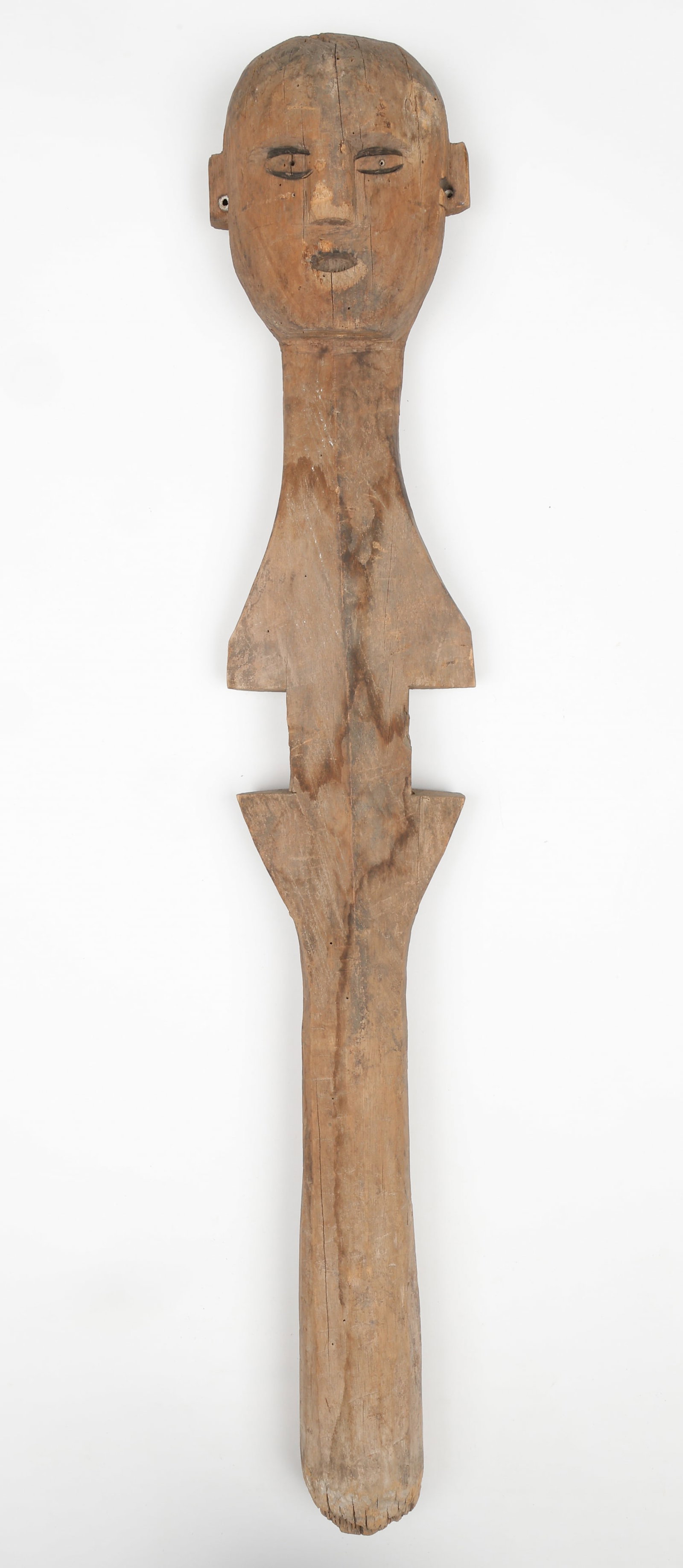 Konyak Grave Effigy Post, Nagaland/NE India (1 of 3)