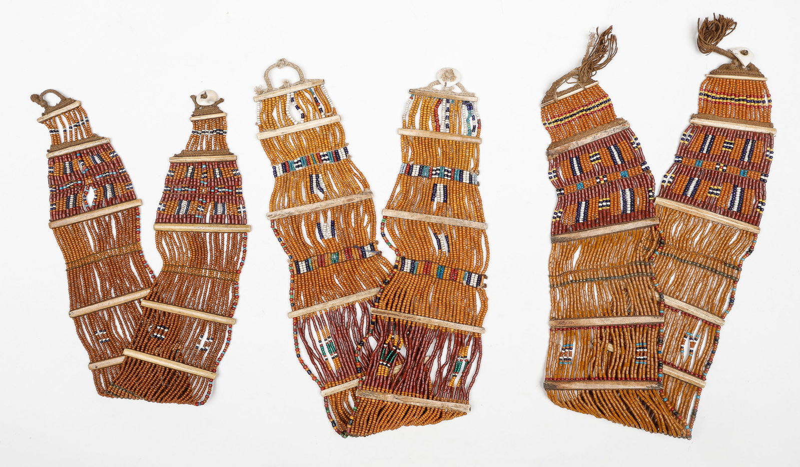 3 Konyak Women's Belts, Nagaland/NE India (1 of 5)