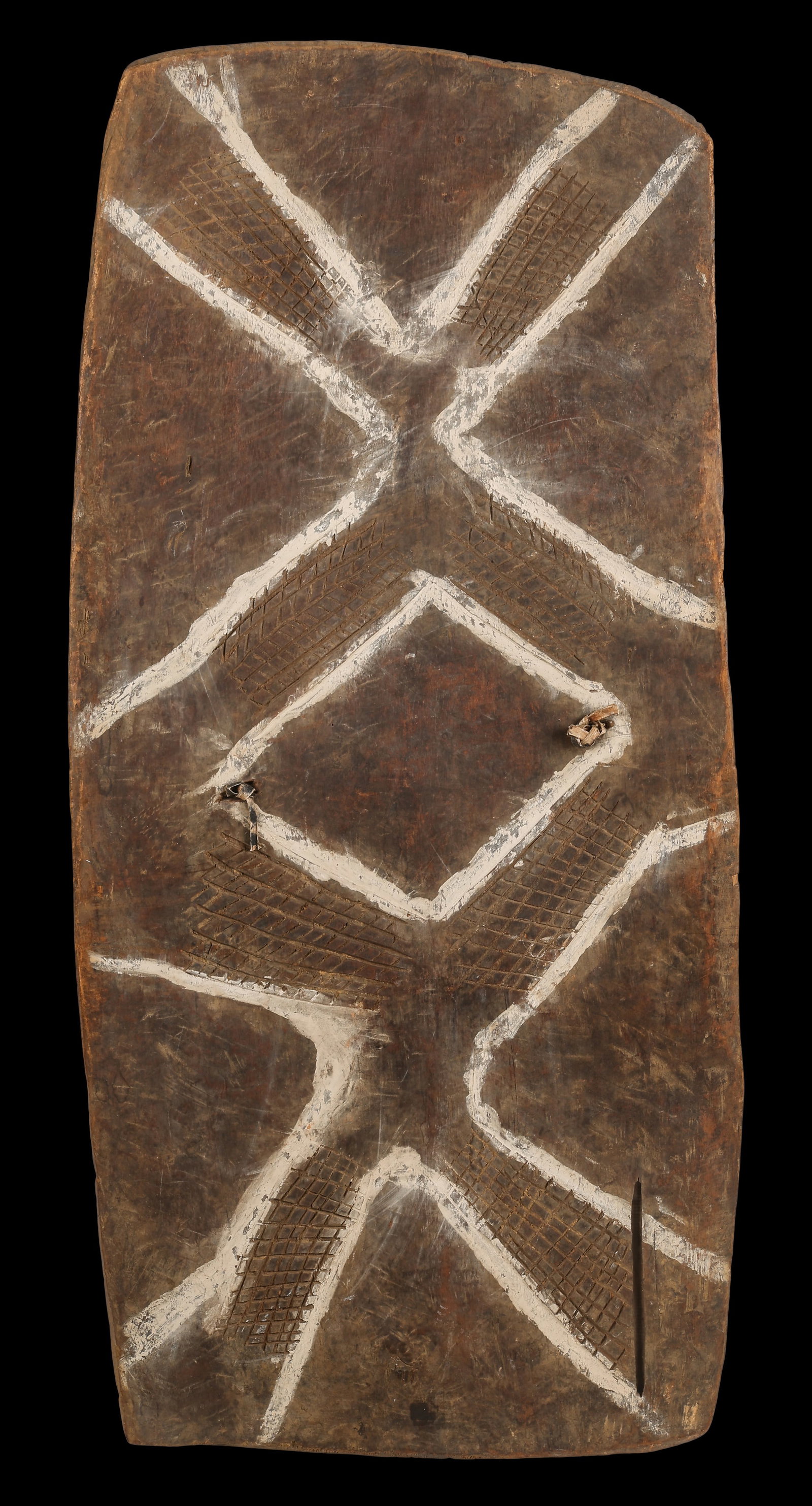 Simbai River War Shield, PNG, Estate of Edward Albee (1 of 2)
