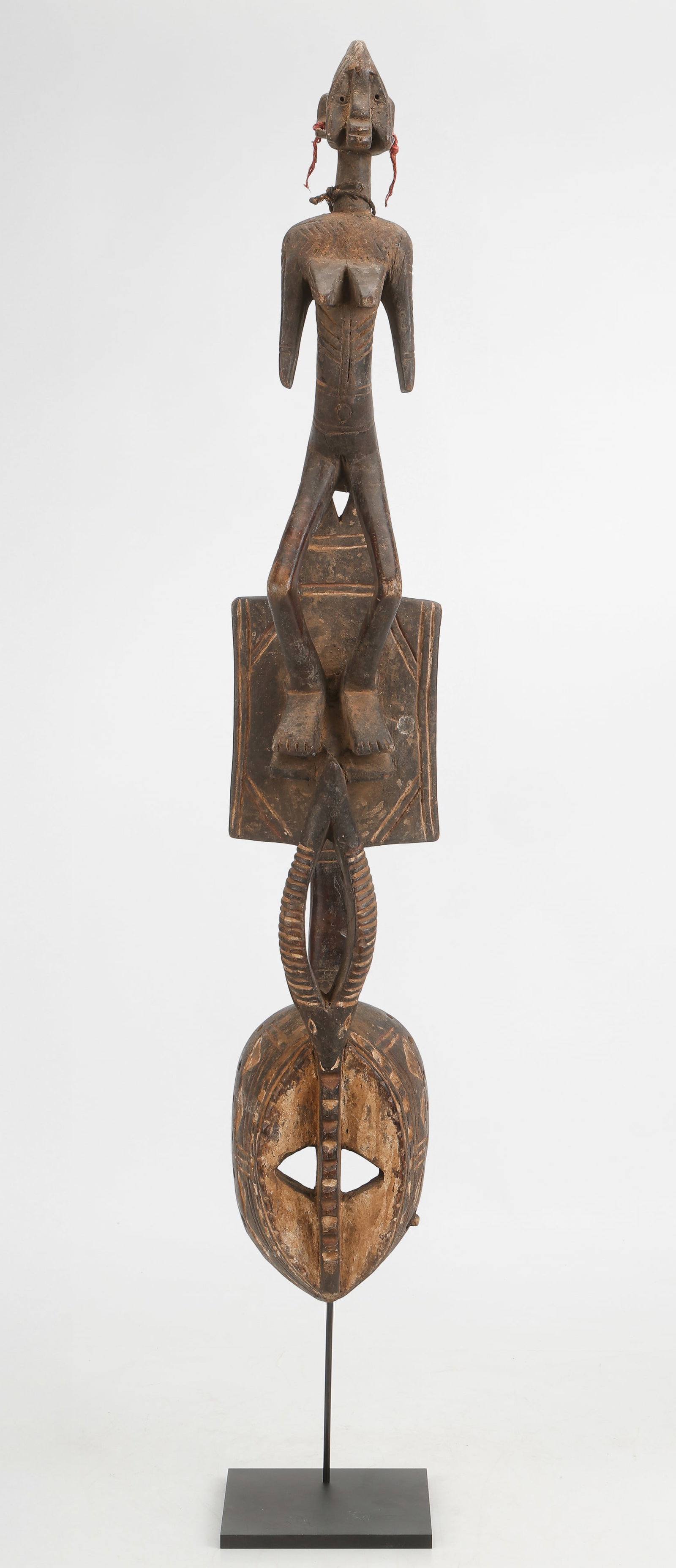 Mossi Karan-Wemba Mask, Yatenga, Burkina Faso, H: 40" (1 of 5)