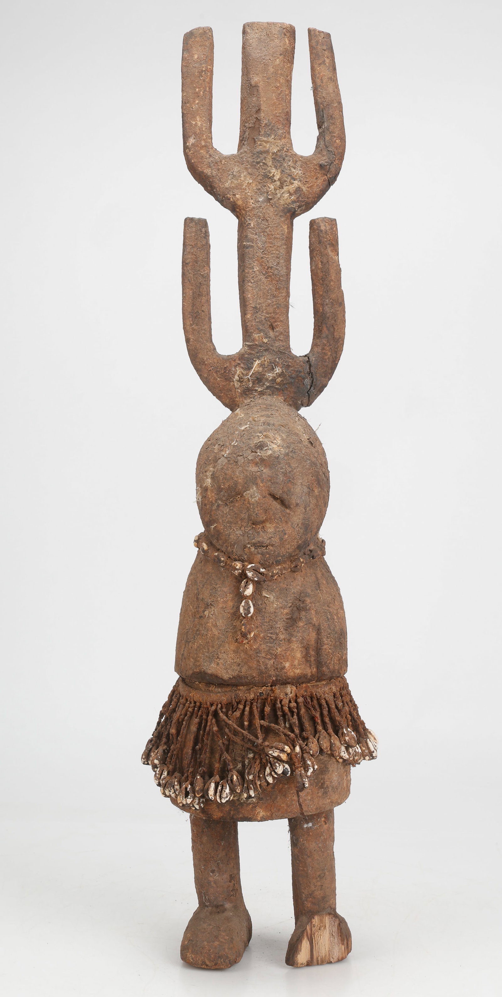 Unusual Mossi Figure, Burkina Faso, H: 34" (1 of 5)