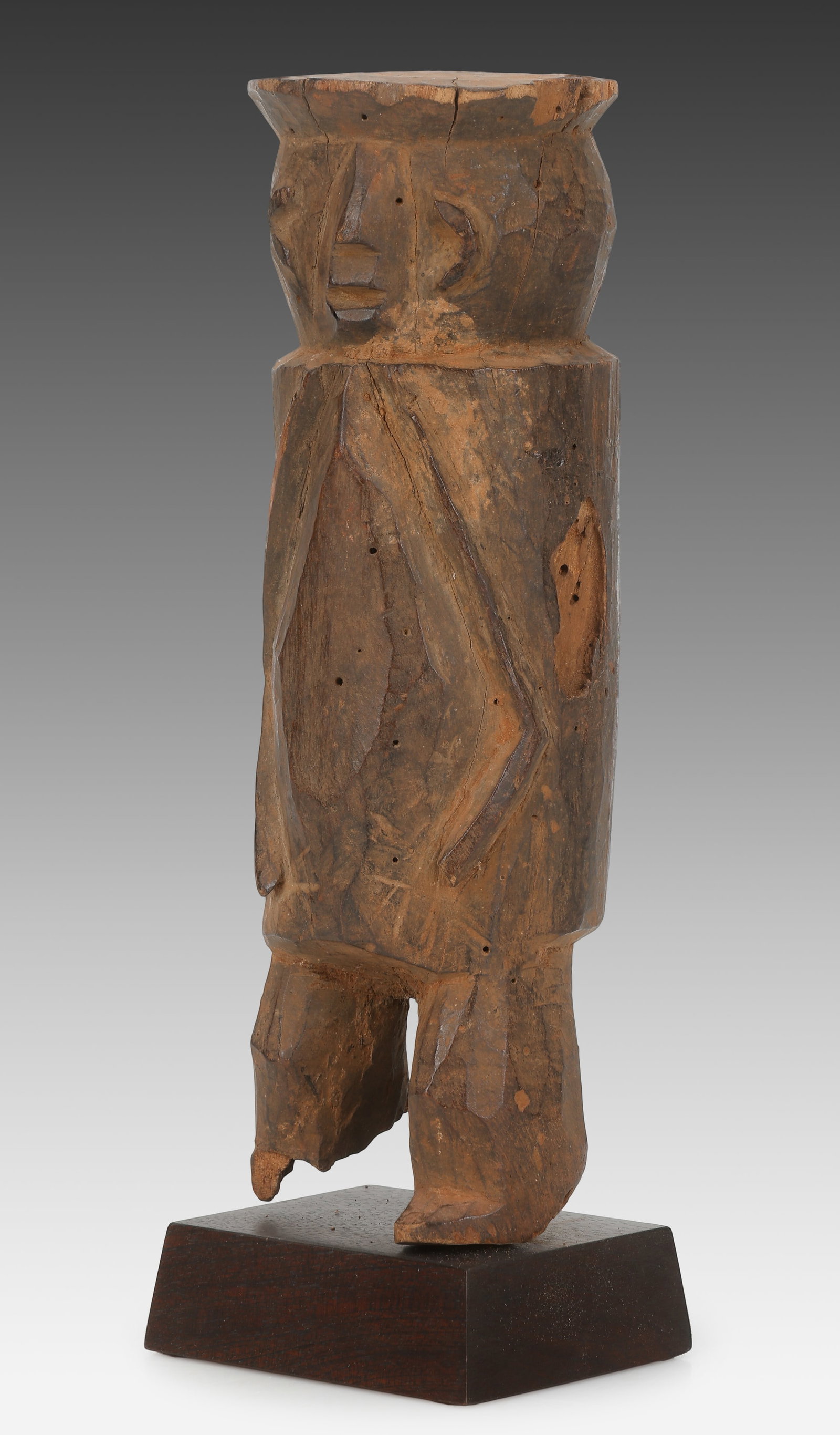 Rare Chamba Figure, Nigeria, H: 10.5" (1 of 5)