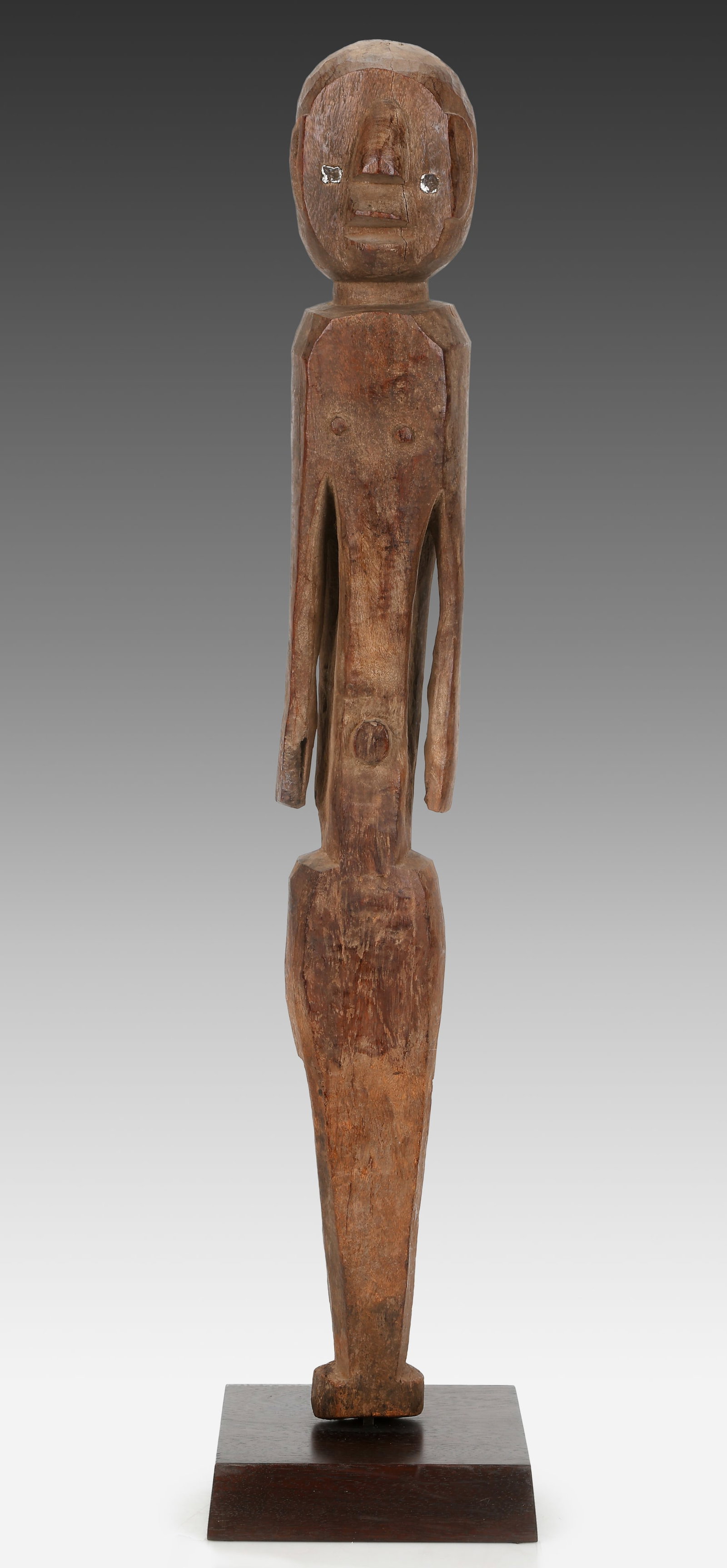 Dense Hardwood Monopod Figure, H: 31" (1 of 5)