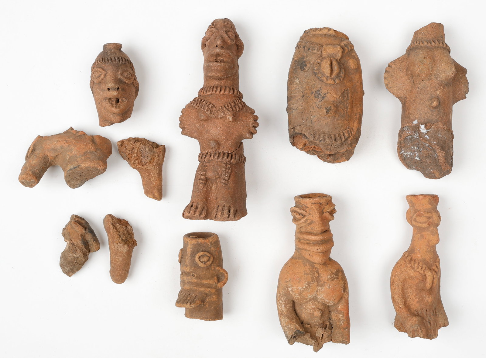 Collector's Lot of West African Terracotta Figure Fragments (1 of 3)