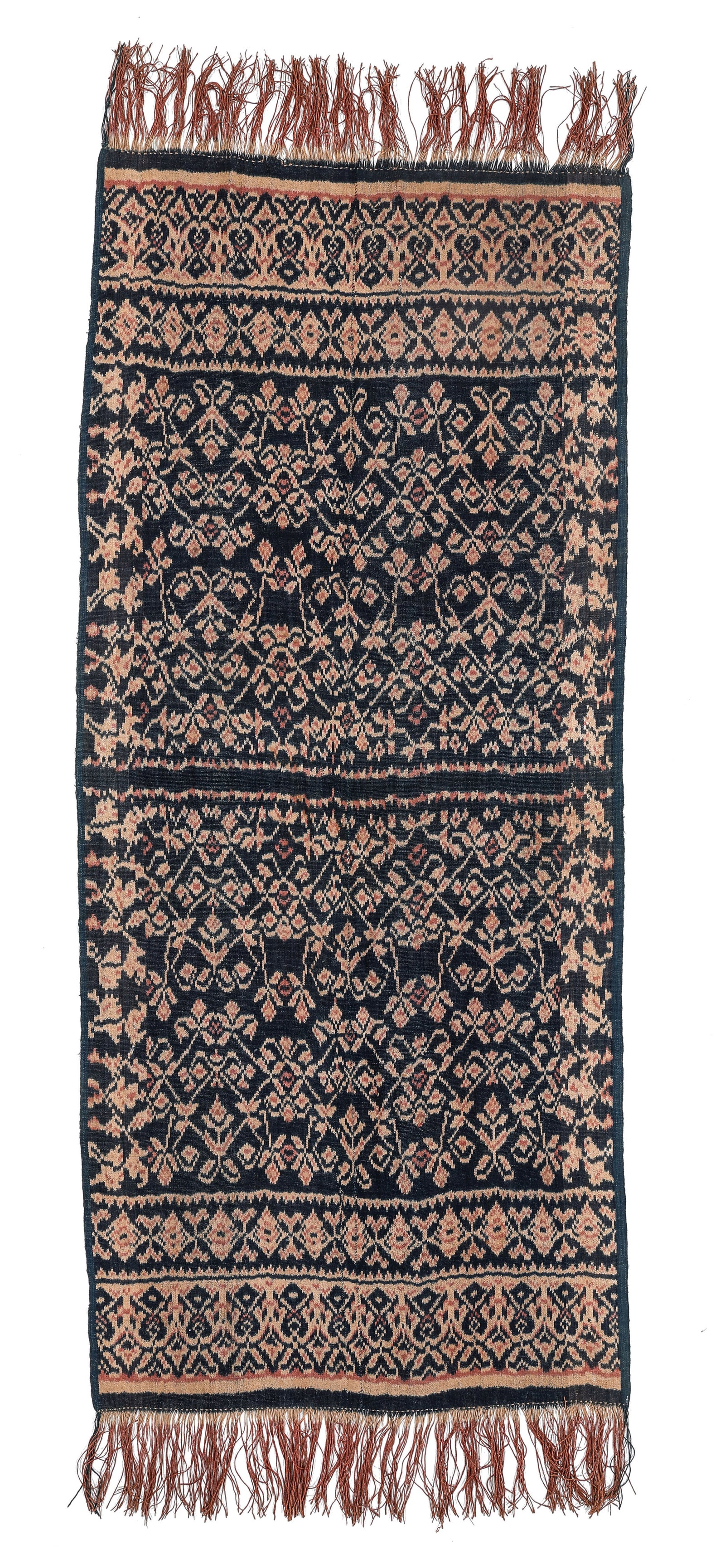 Roti Ikat Shoulder Cloth Lafa, Indonesia, Mid 20th C. (1 of 3)
