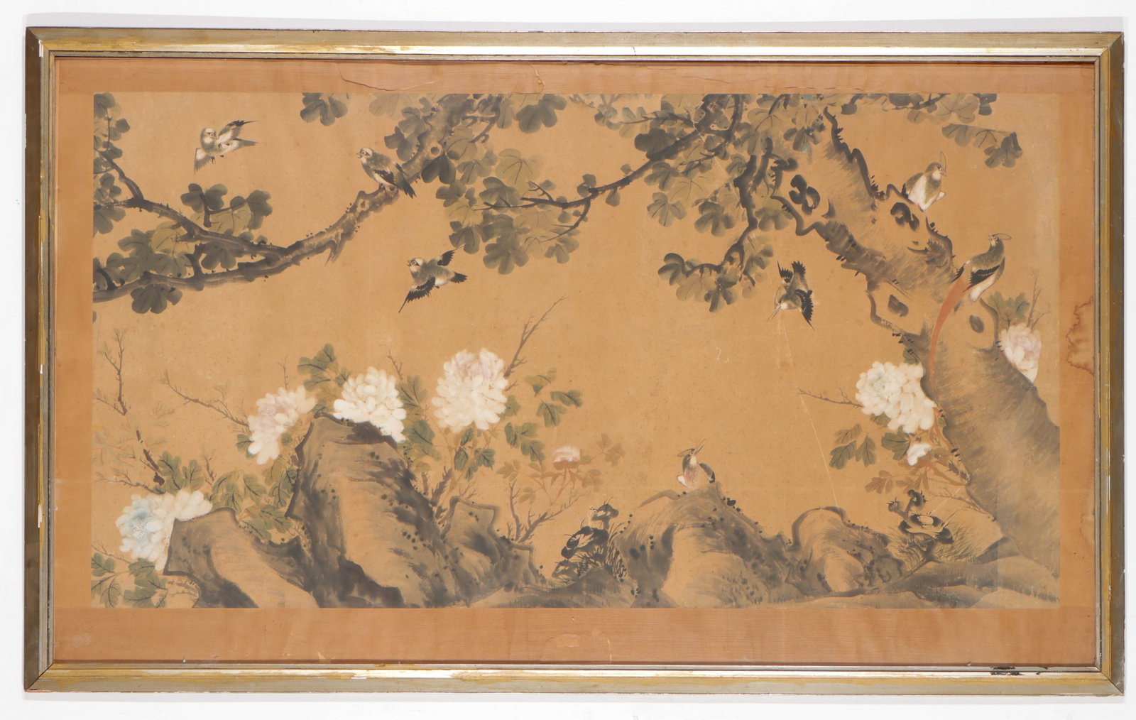 Chinese Landscape Painting On Paper, 29" x 55" (1 of 4)