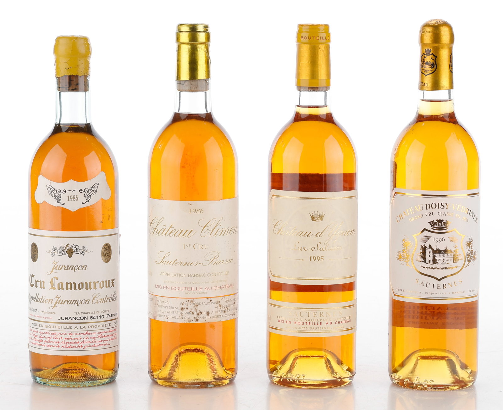Group Of 4 Bottles Of French Dessert Wines (1 of 2)