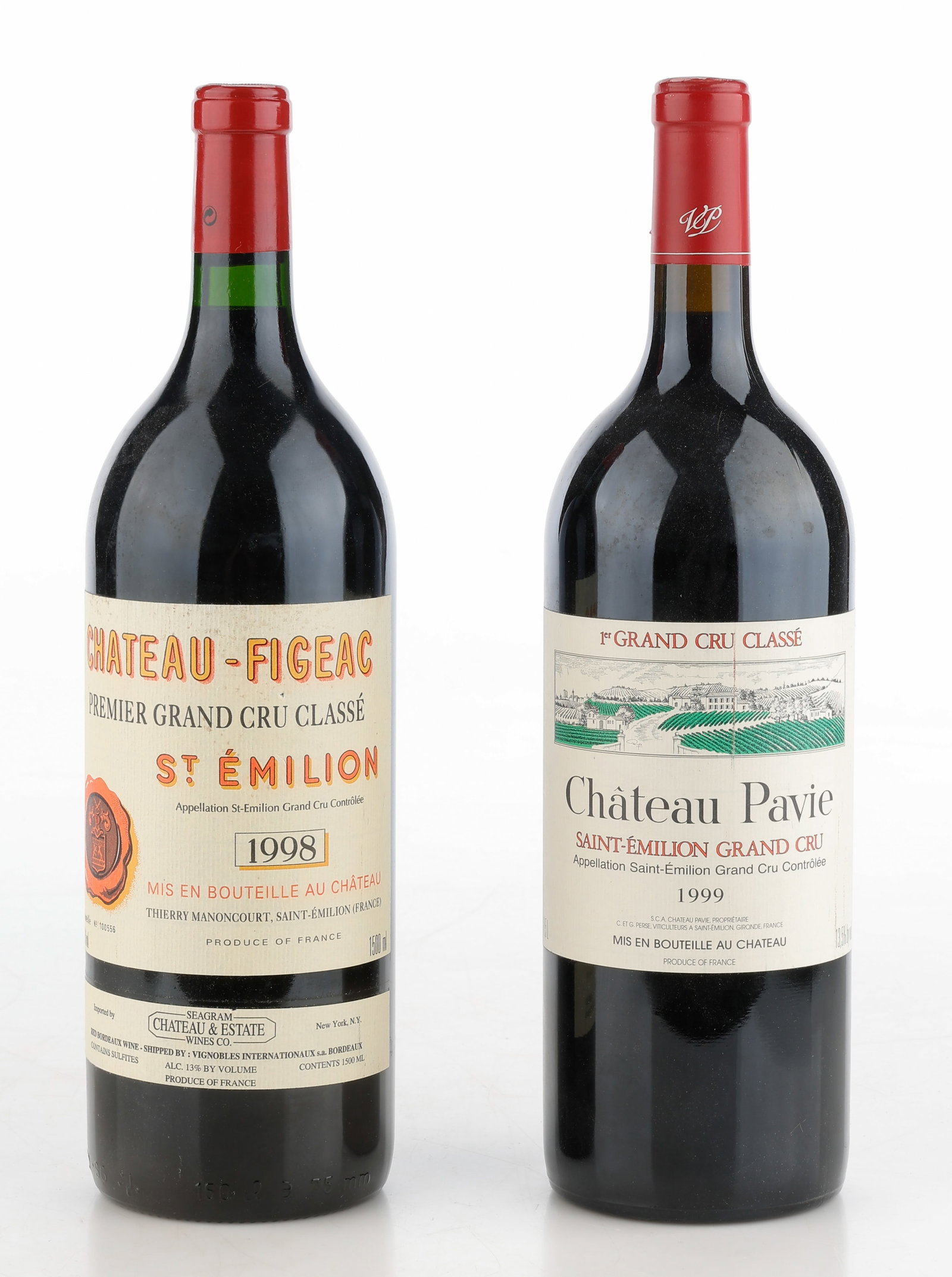 2 Magnum Bottles of Saint-Emilion Grand Cru Classe (1 of 2)