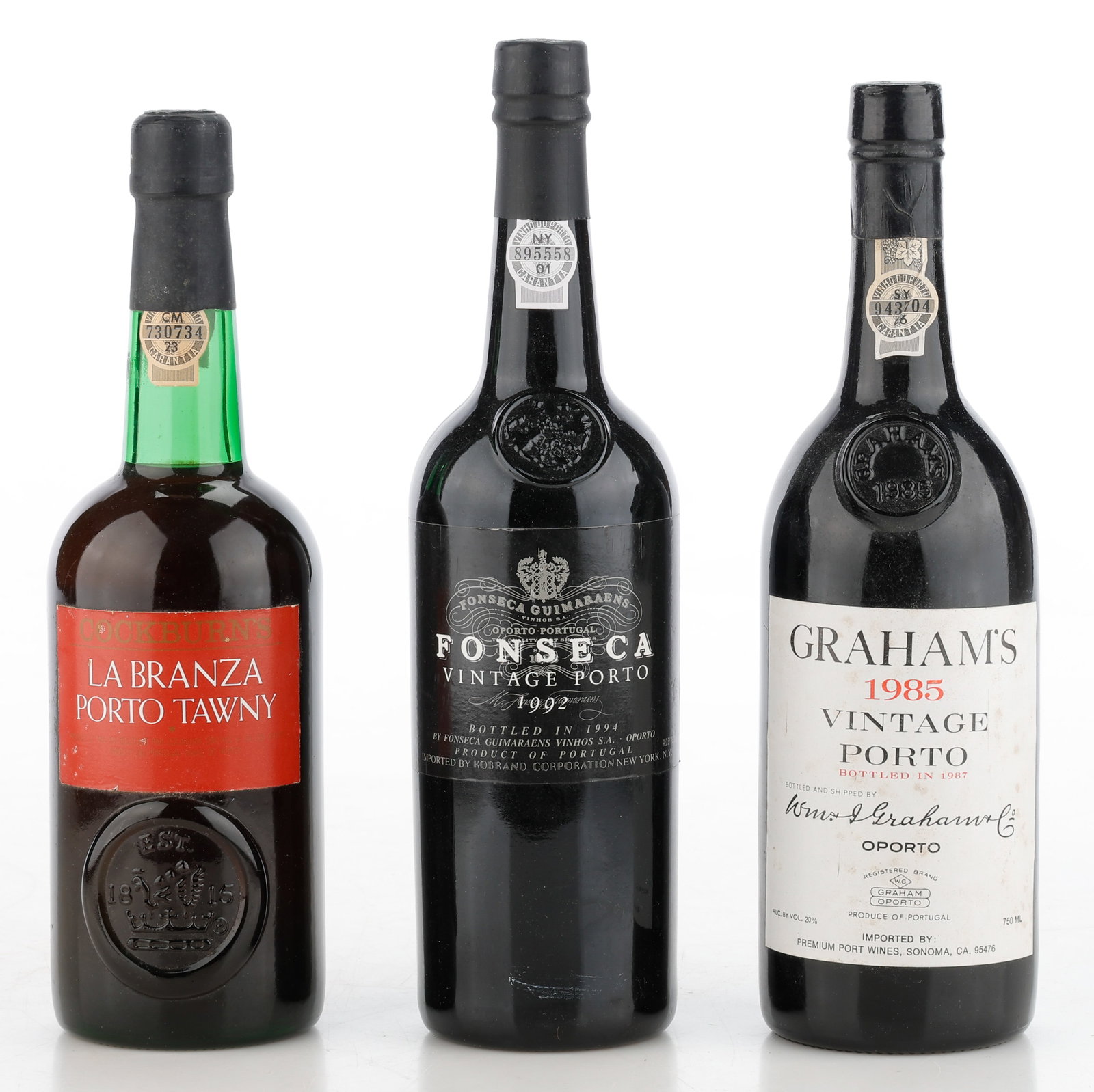 3 bottles of Assorted Portuguese Port (1 of 2)