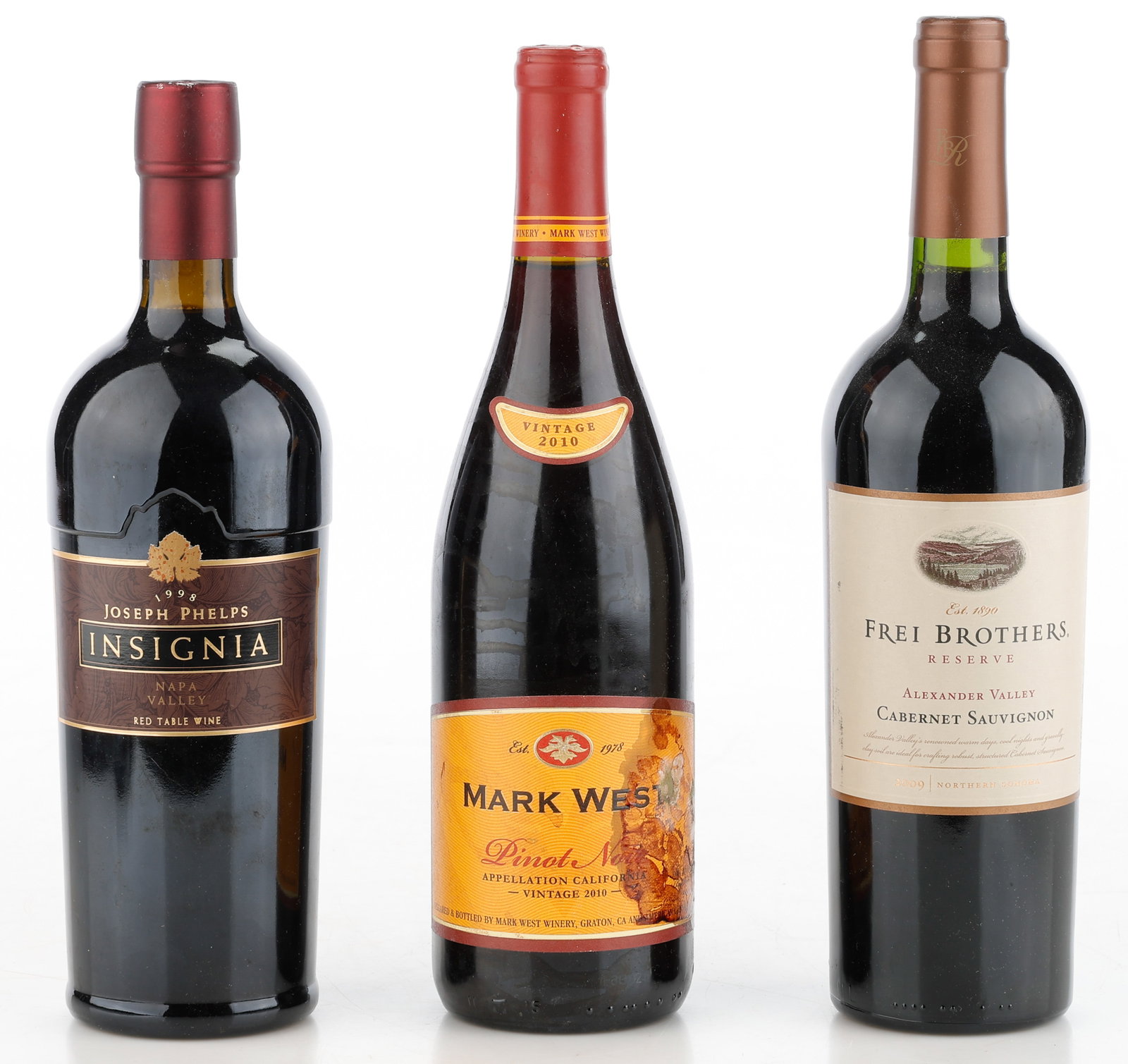 3 Bottles of Assorted California Red Wine (1 of 2)