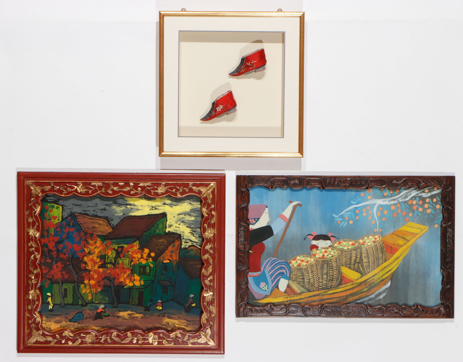 3 Framed Artworks (1 of 4)