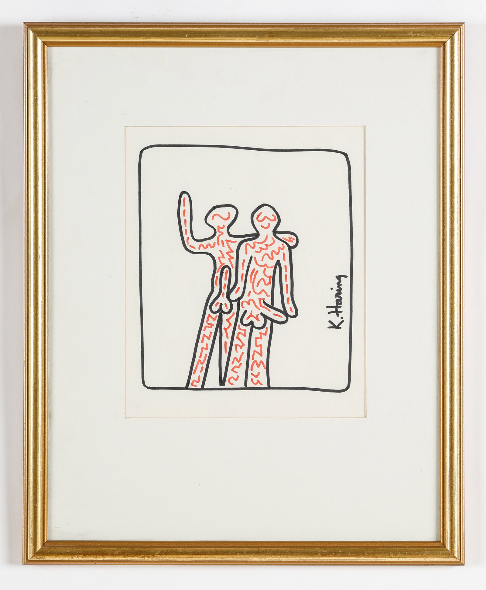 Keith Haring (1958-1990) Attributed, Pop Art (1 of 3)