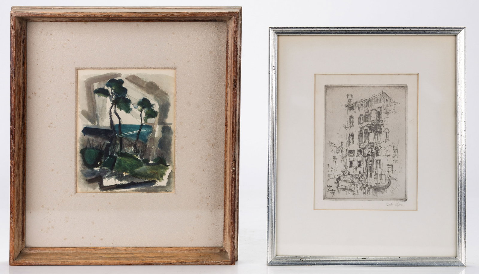 John Marin (American, 1870-1953) 2 Prints (1 of 6)