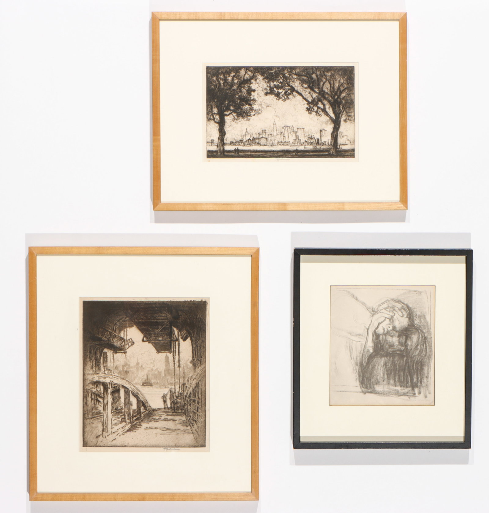 Joseph Pennell (American, 1857-1926) 2 Etchings (1 of 9)