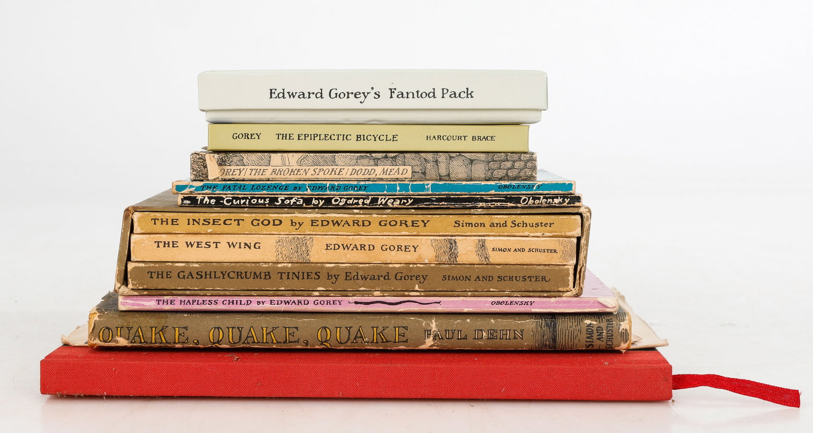 Collection Of 18 Edward Gorey (American, 1922-2000) Books And Ephemera (1 of 4)