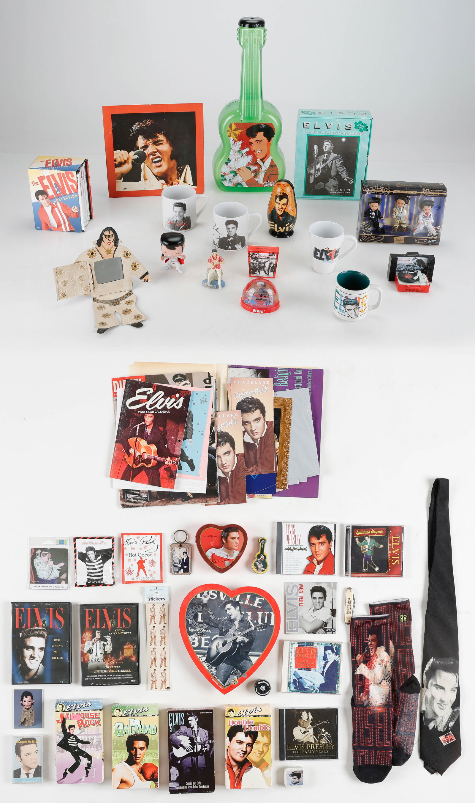 Collector's Lot Of 47 Articles Of Elvis Presley Memorabilia And Ephemera (1 of 9)