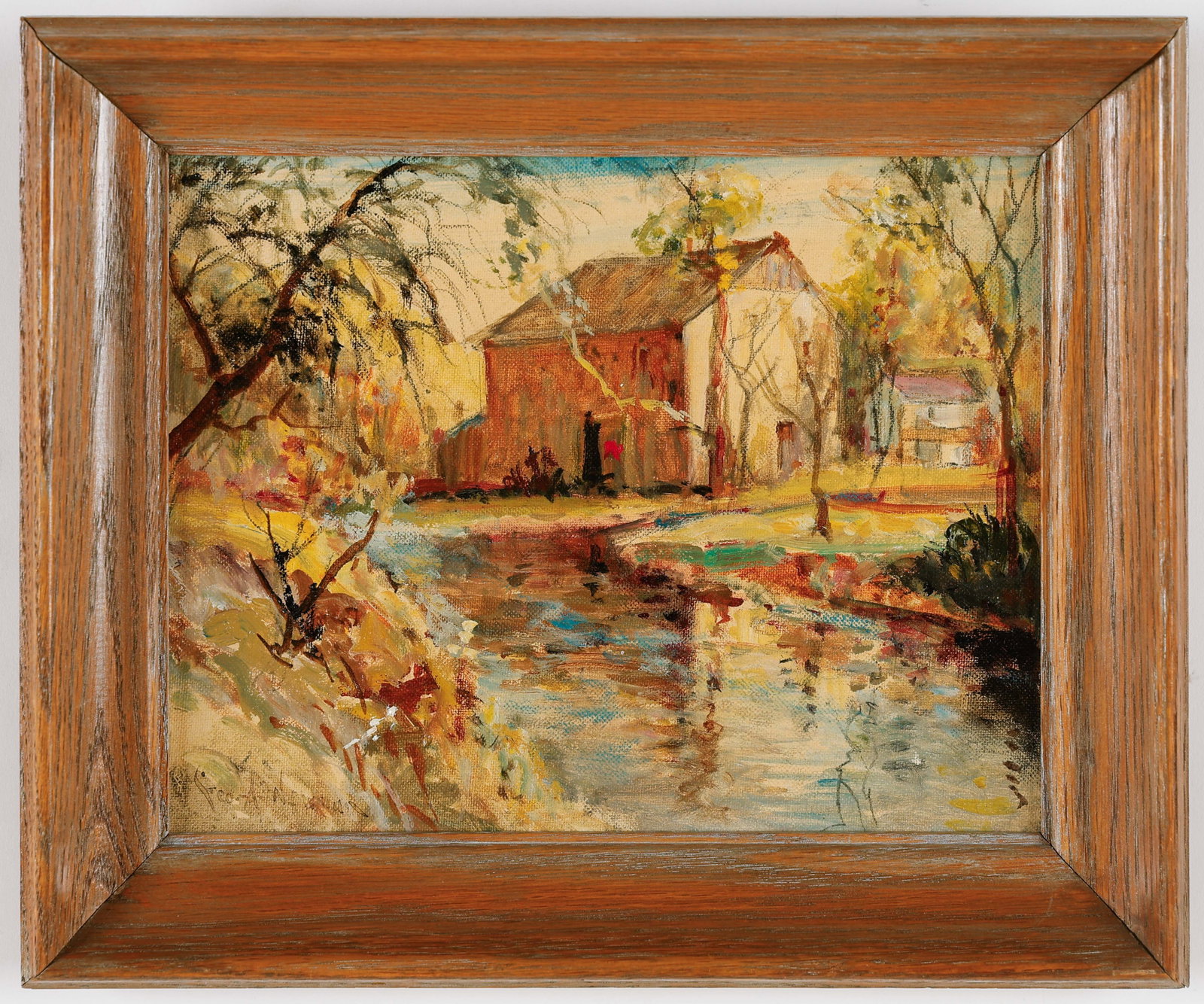 George A. Newman (American, 1875-1965) Wissahickon Creek, 1963 (1 of 3)