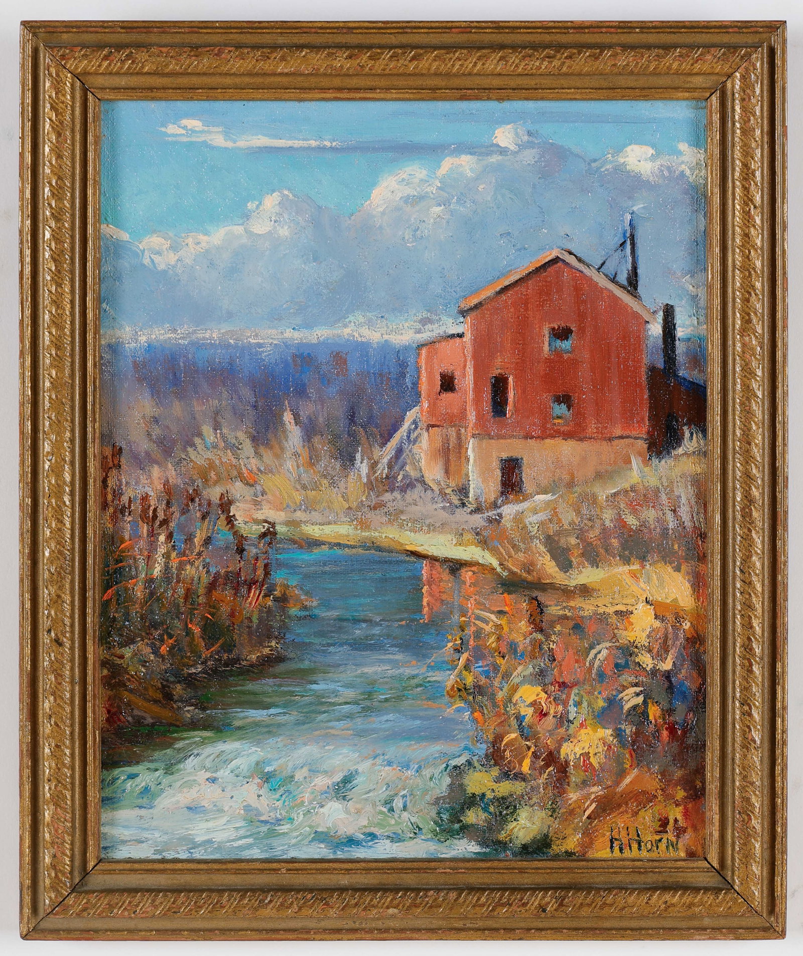 Harry Horn (American, 1901-1982) Mill By A Stream, 1935 (1 of 3)