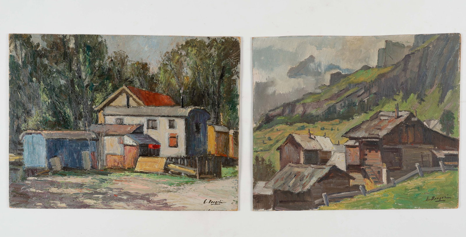 Ernst Voegeli (Swiss, 1900-1988) 2 Works (1 of 5)