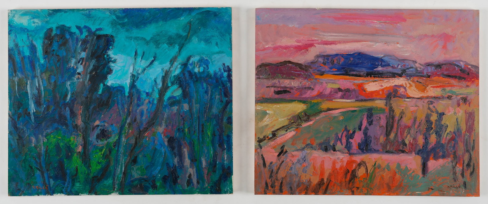 Jean Krille (Swiss, 1923-1991) 2 Works (1 of 7)