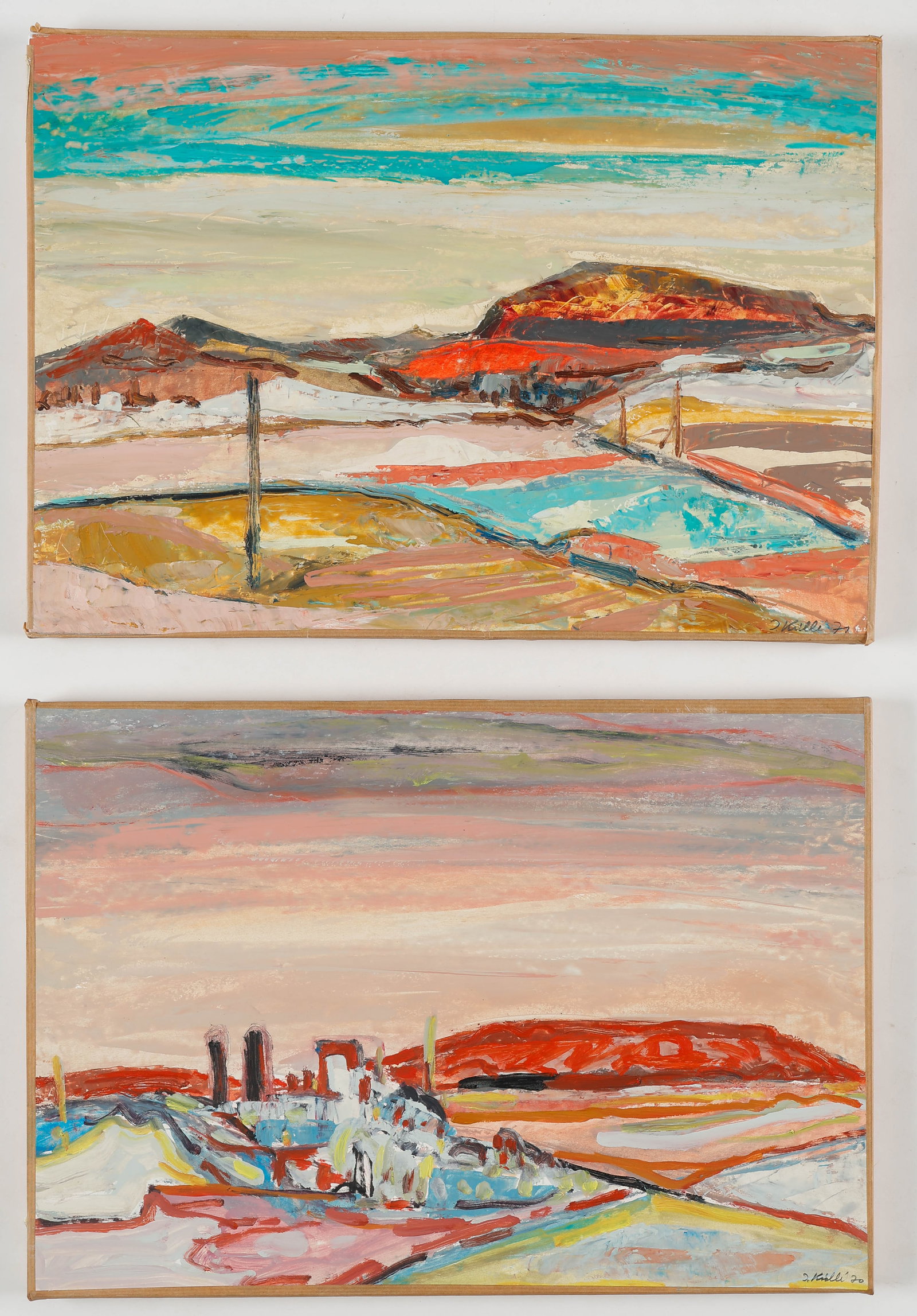 Jean Krille (Swiss, 1923-1991) 2 Works (1 of 5)