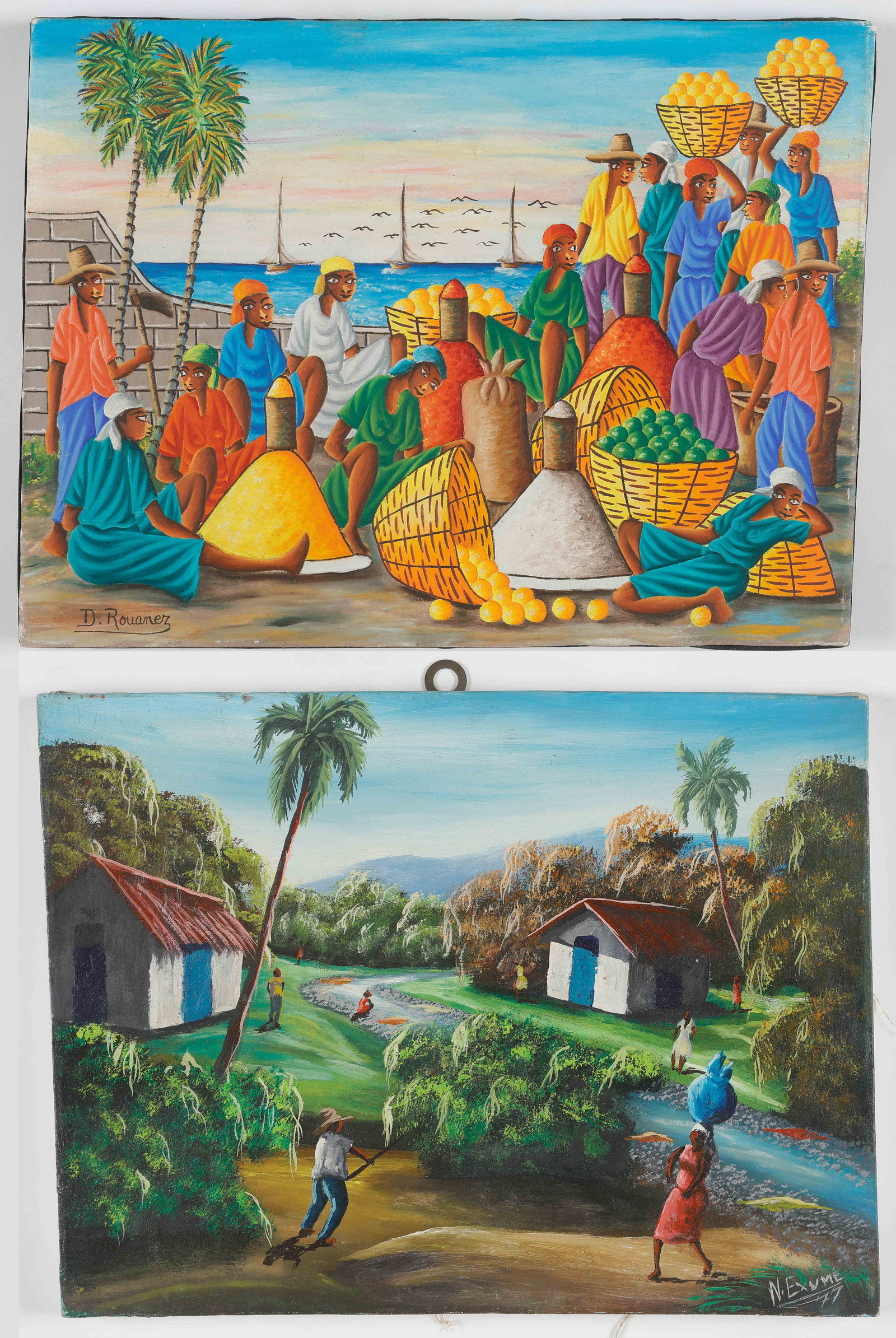 2 Haitian Paintings (1 of 7)