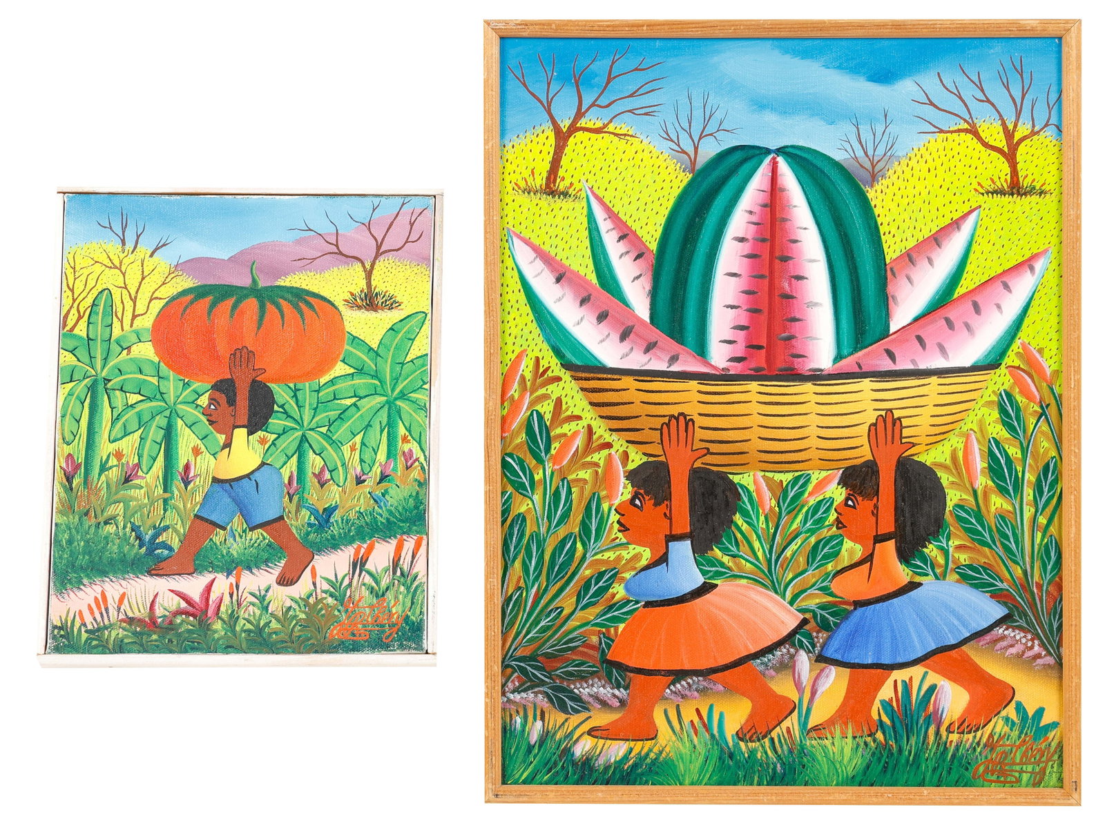 Jacques-Richard Chery (Haitian, b. 1928) 2 Works (1 of 6)