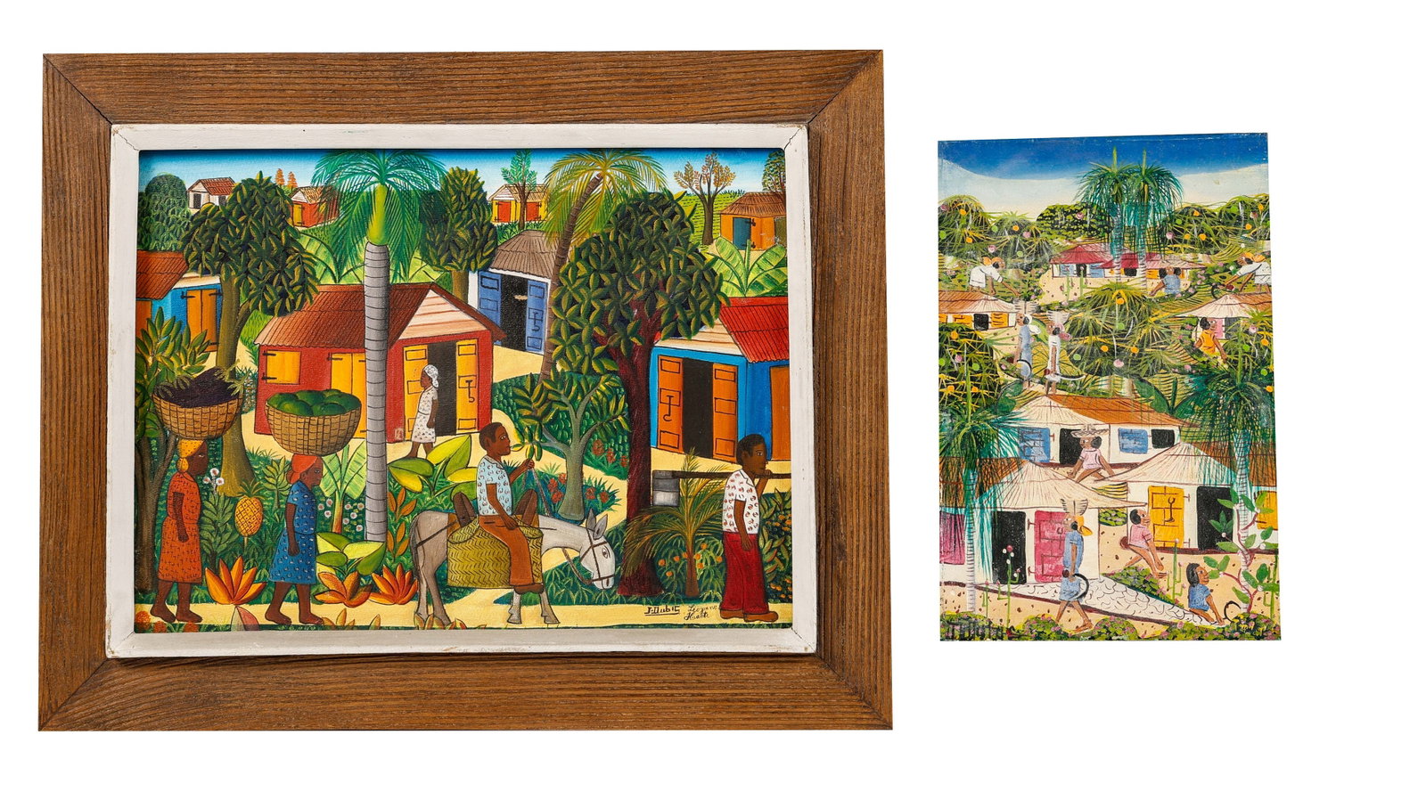 Jean Dubic (Haitian, b. 1942) 2 Works (1 of 7)
