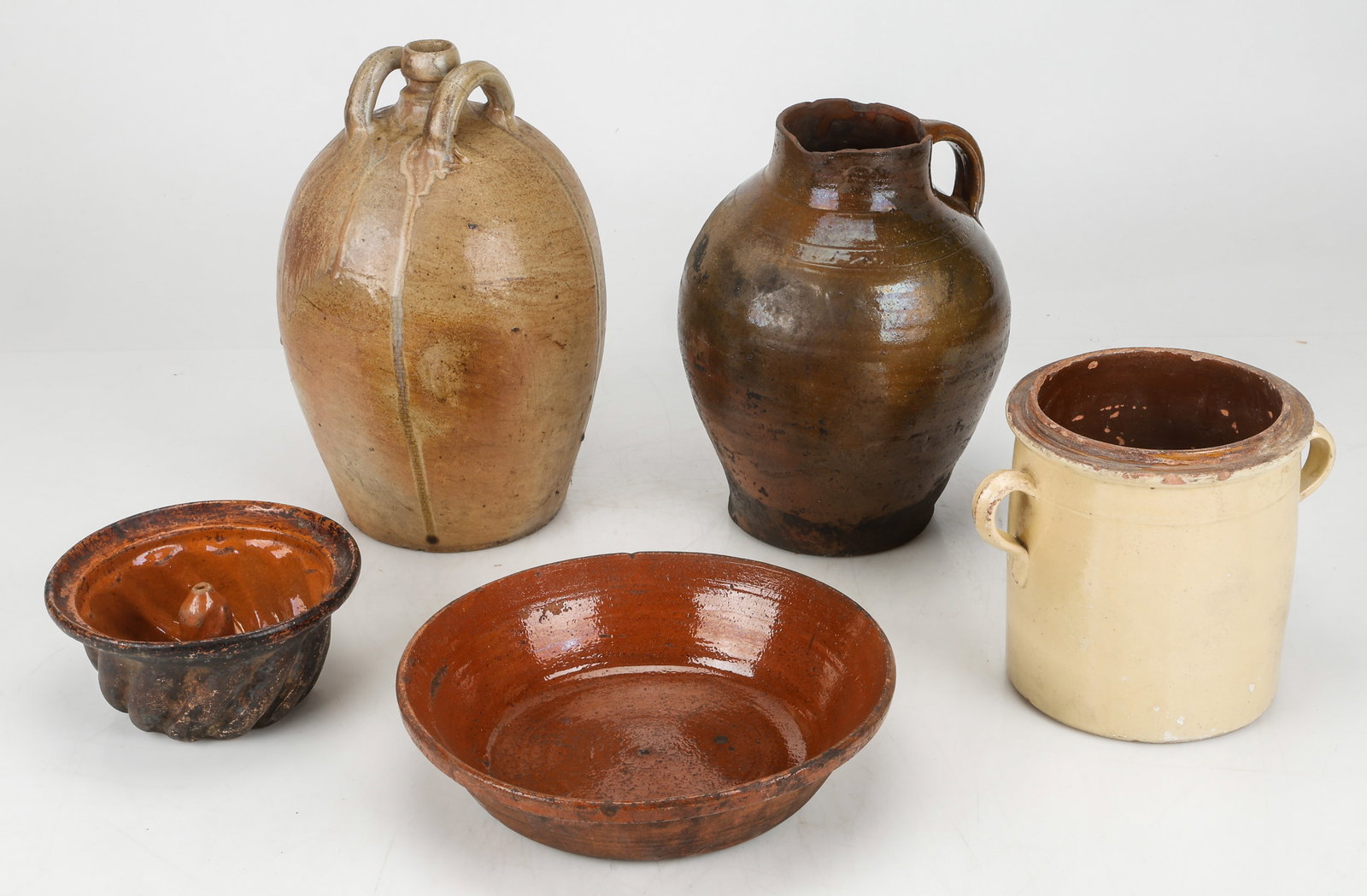 5 Antique Ceramic Vessels (1 of 7)
