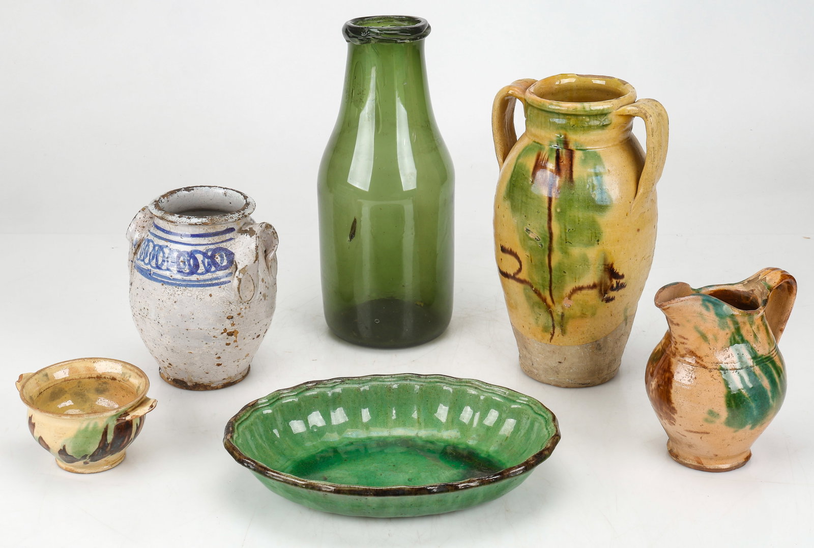 6 Antique Ceramic Vessels (1 of 4)