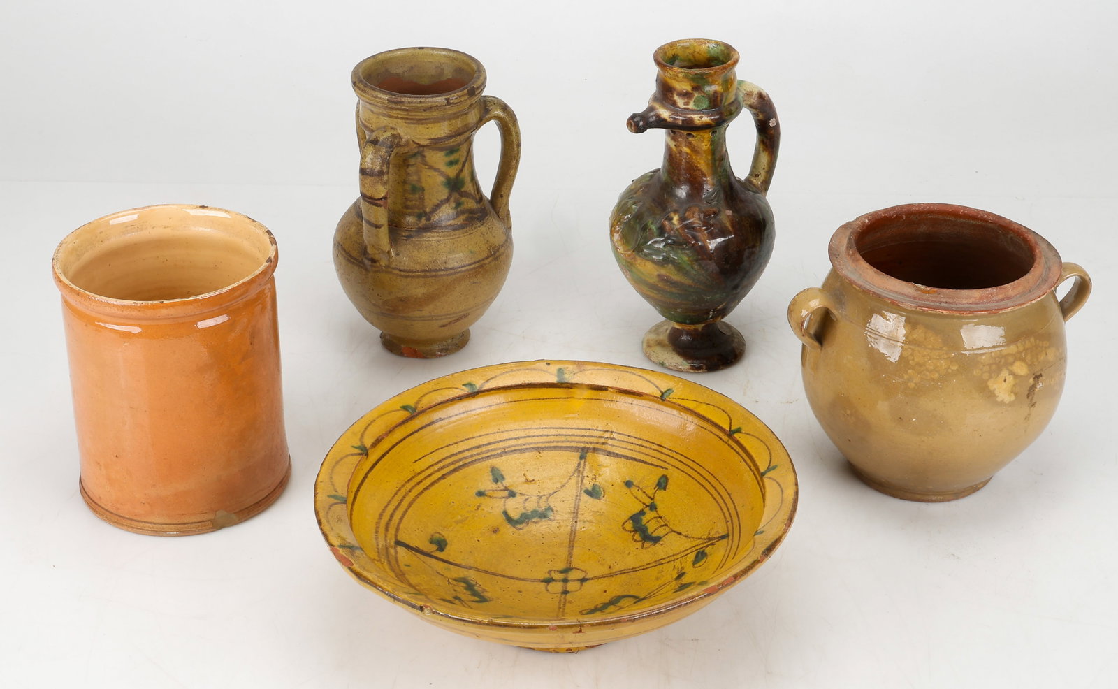 5 Antique French Ceramic Vessels (1 of 4)