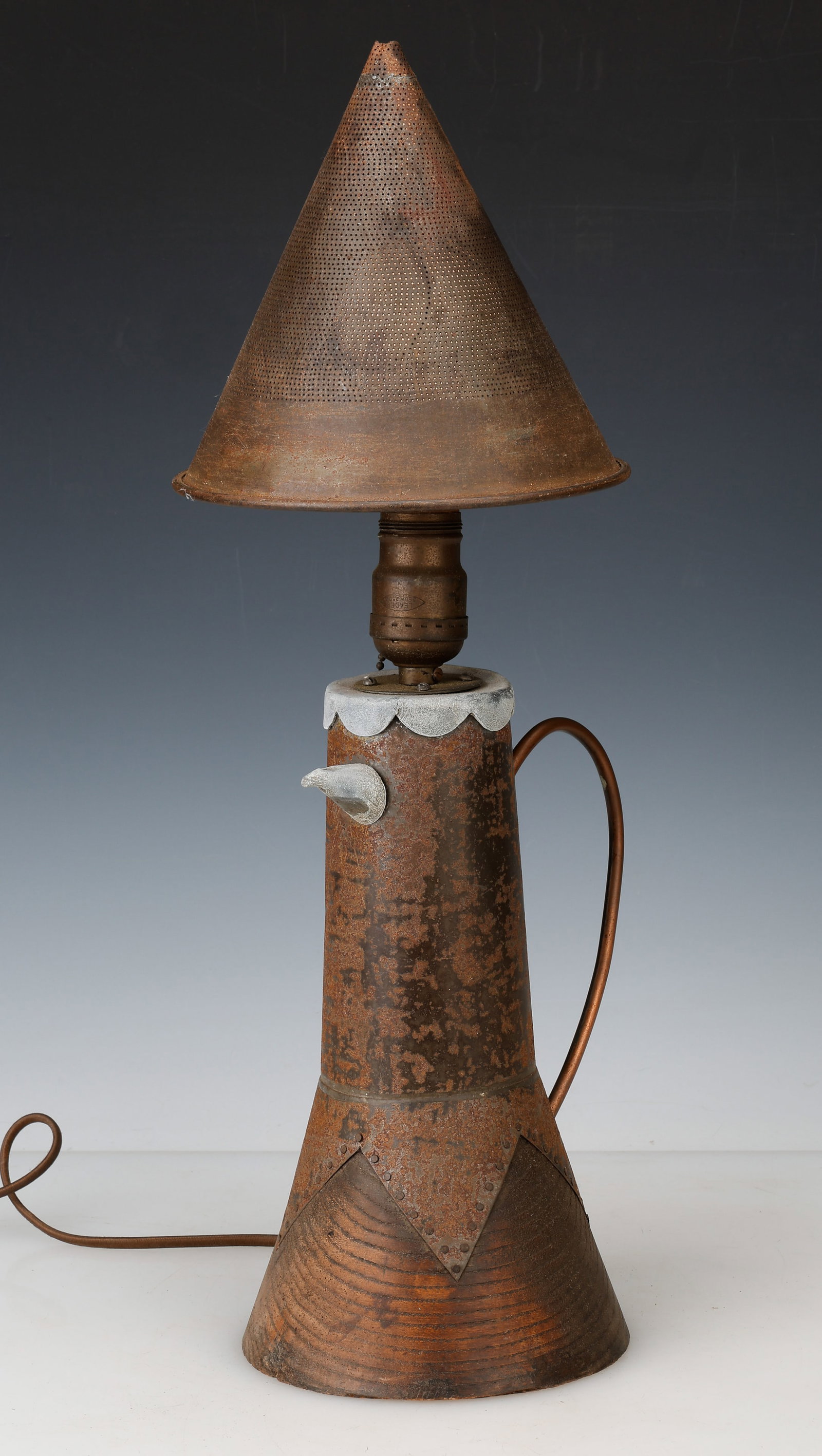Wood Gaylor (American, 1883-1957) Found Object Lamp (1 of 6)