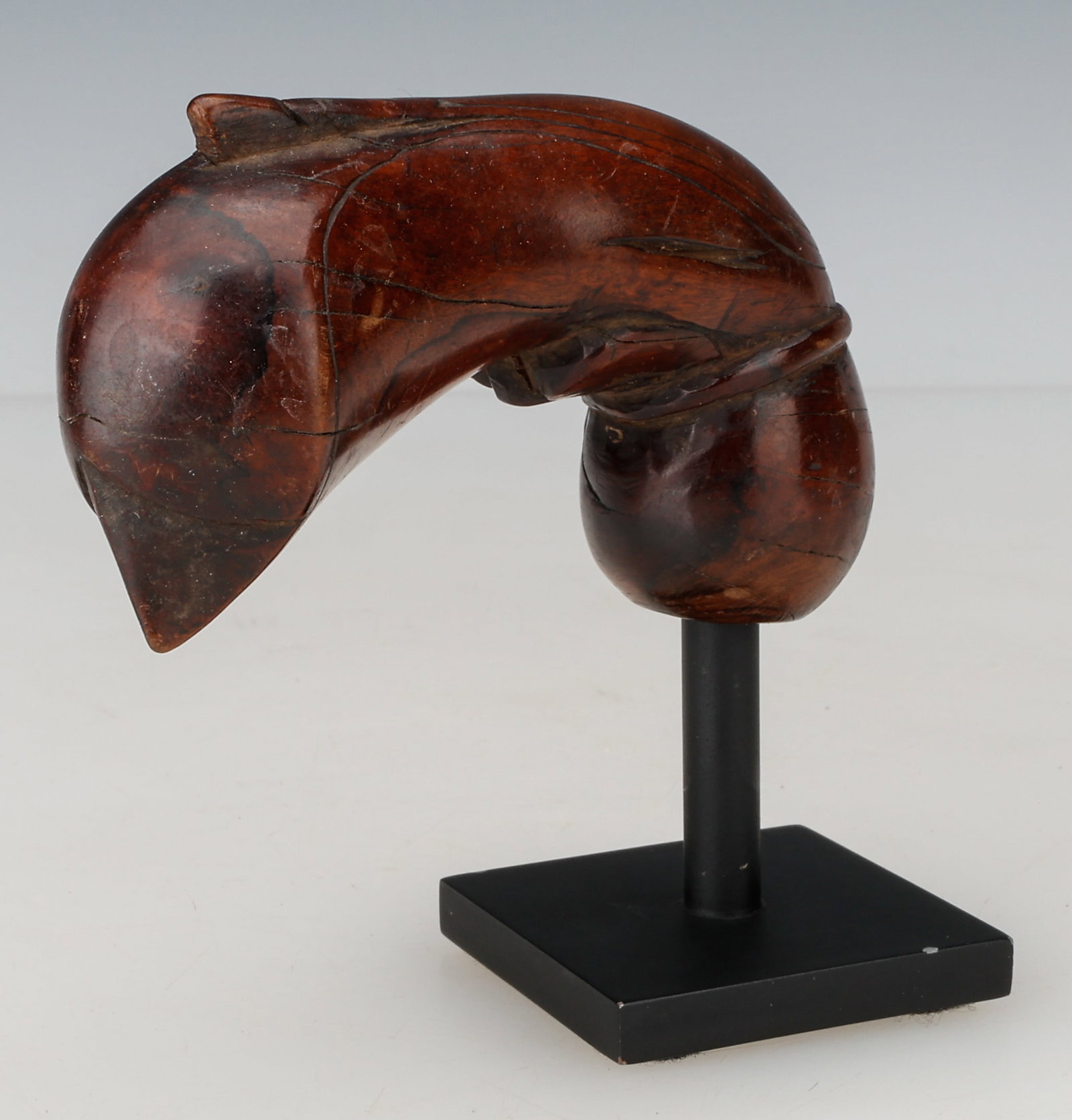 Antique Jawa Demam Kris Handle, Sumatra or Indo-Malay Peninsula, 18th-19th C. (1 of 6)