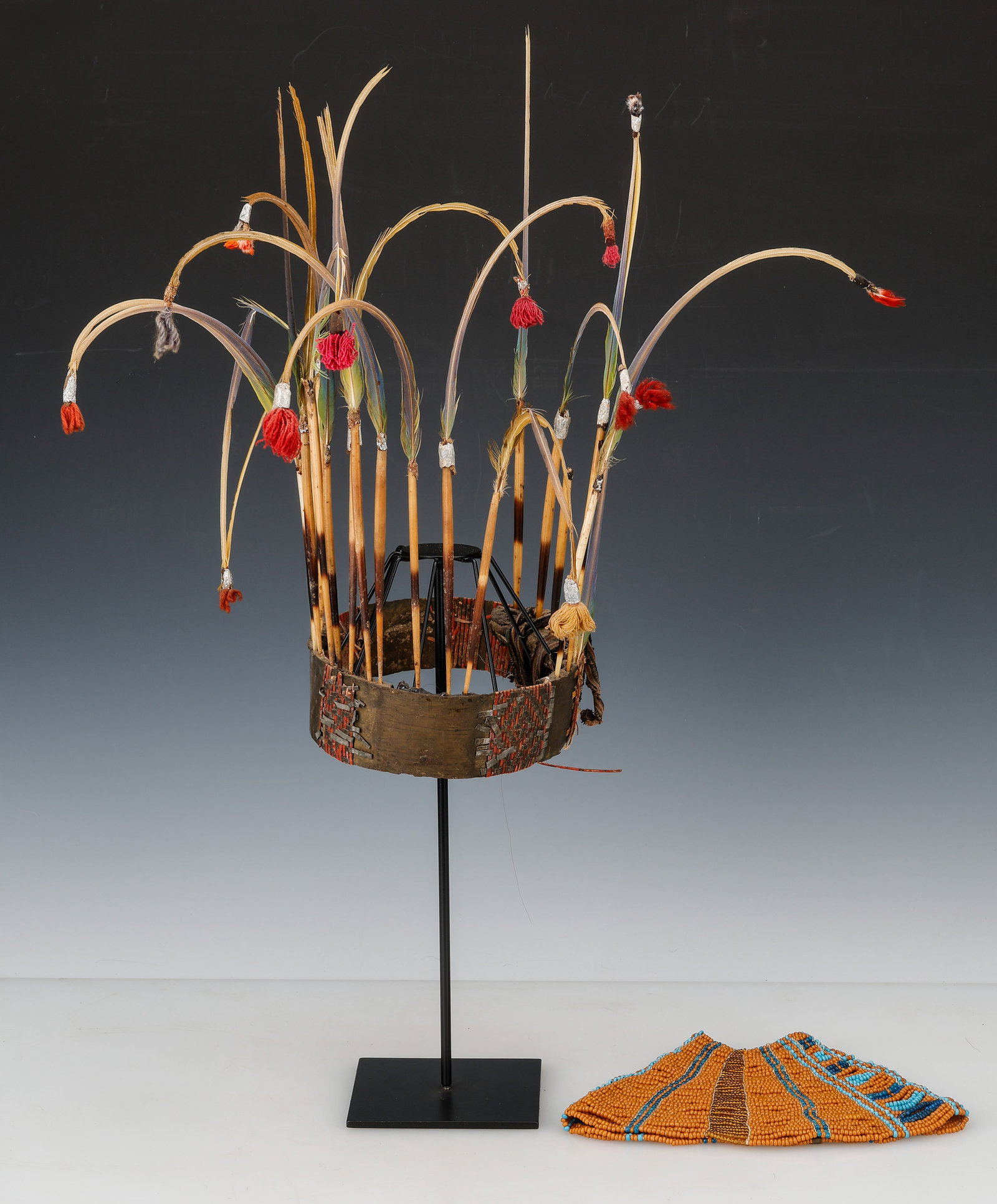 2 Festival Hats, Nagaland/NE India (1 of 4)