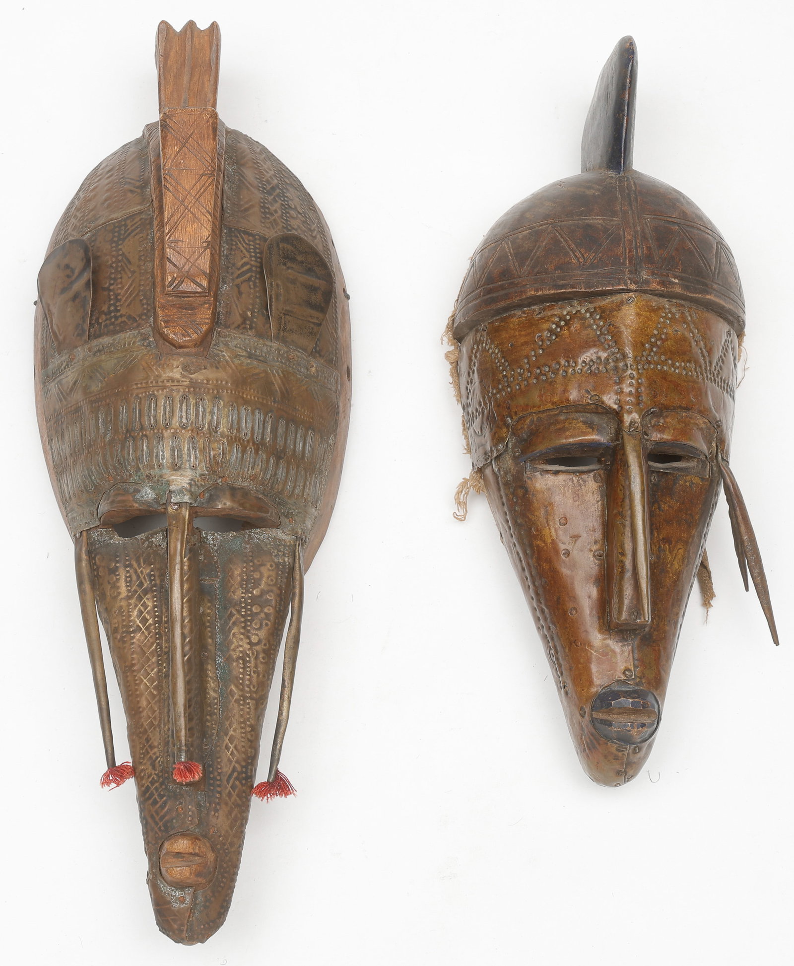 2 African Marka Masks, Mali (1 of 5)