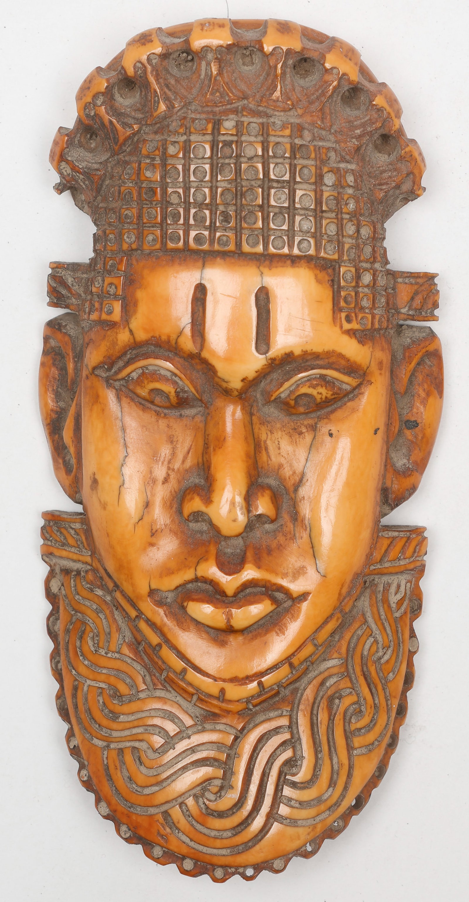 African Queen Idia Pendant Mask, Benin (1 of 3)