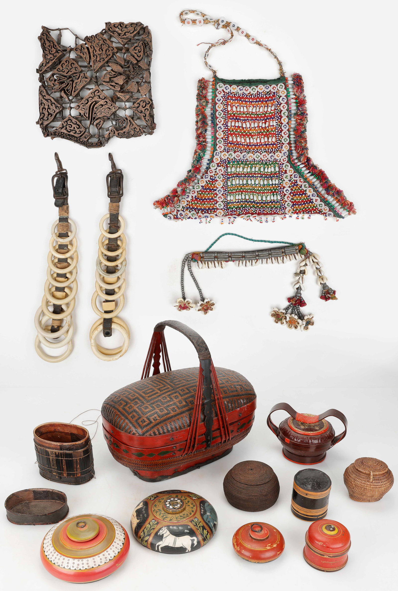 Ethnographic Collector's Lot; Group Of 14 (1 of 9)