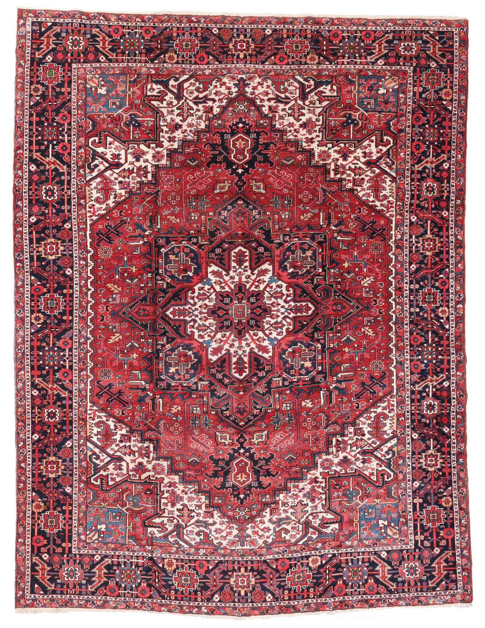 Heriz Rug, Persia, Ca. 1940, 10'3'' x 13'5'' (1 of 8)