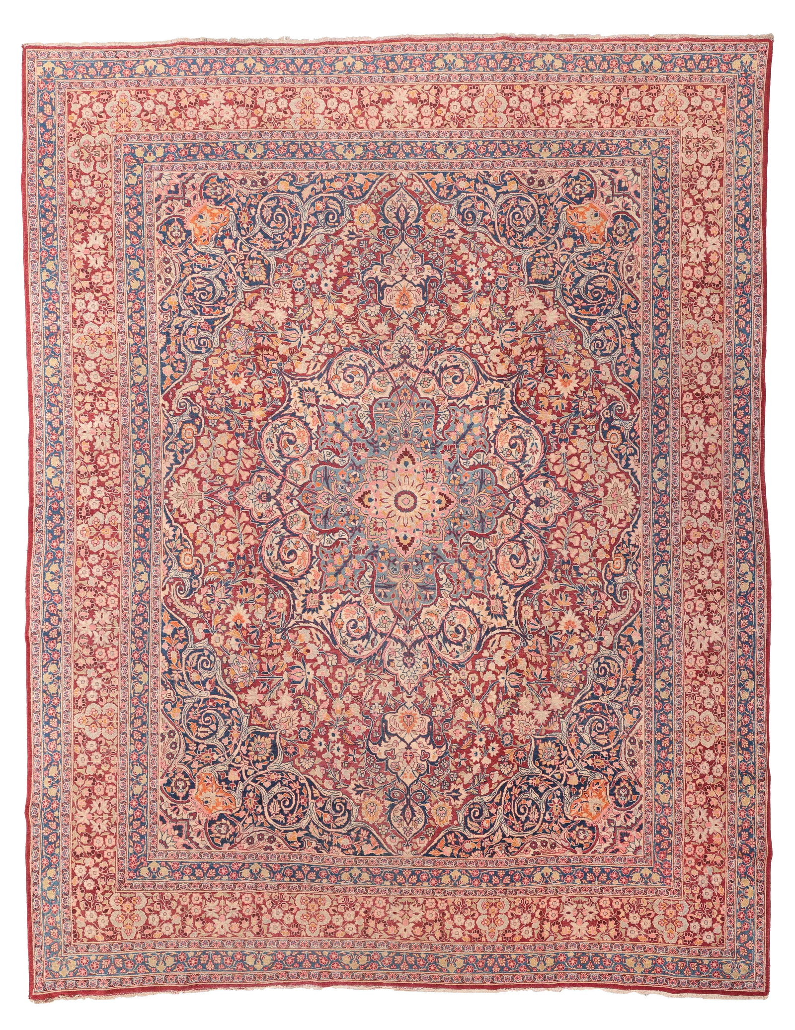 Tabriz Rug, Persia, Ca. 1930's/40's, 10'2'' x 12'10'' (1 of 9)