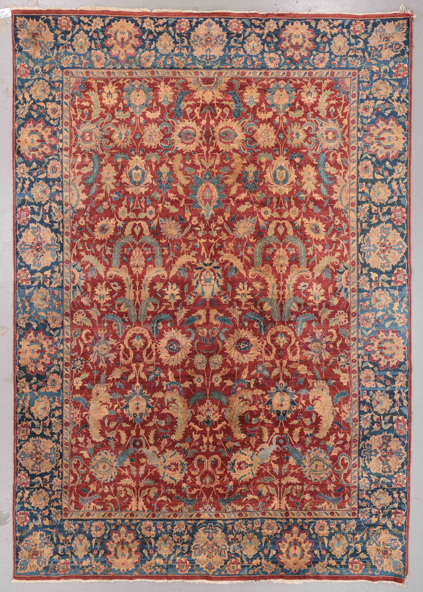 Agra Rug, India, Late 20th C., 9'10'' x 14'0'' (1 of 10)